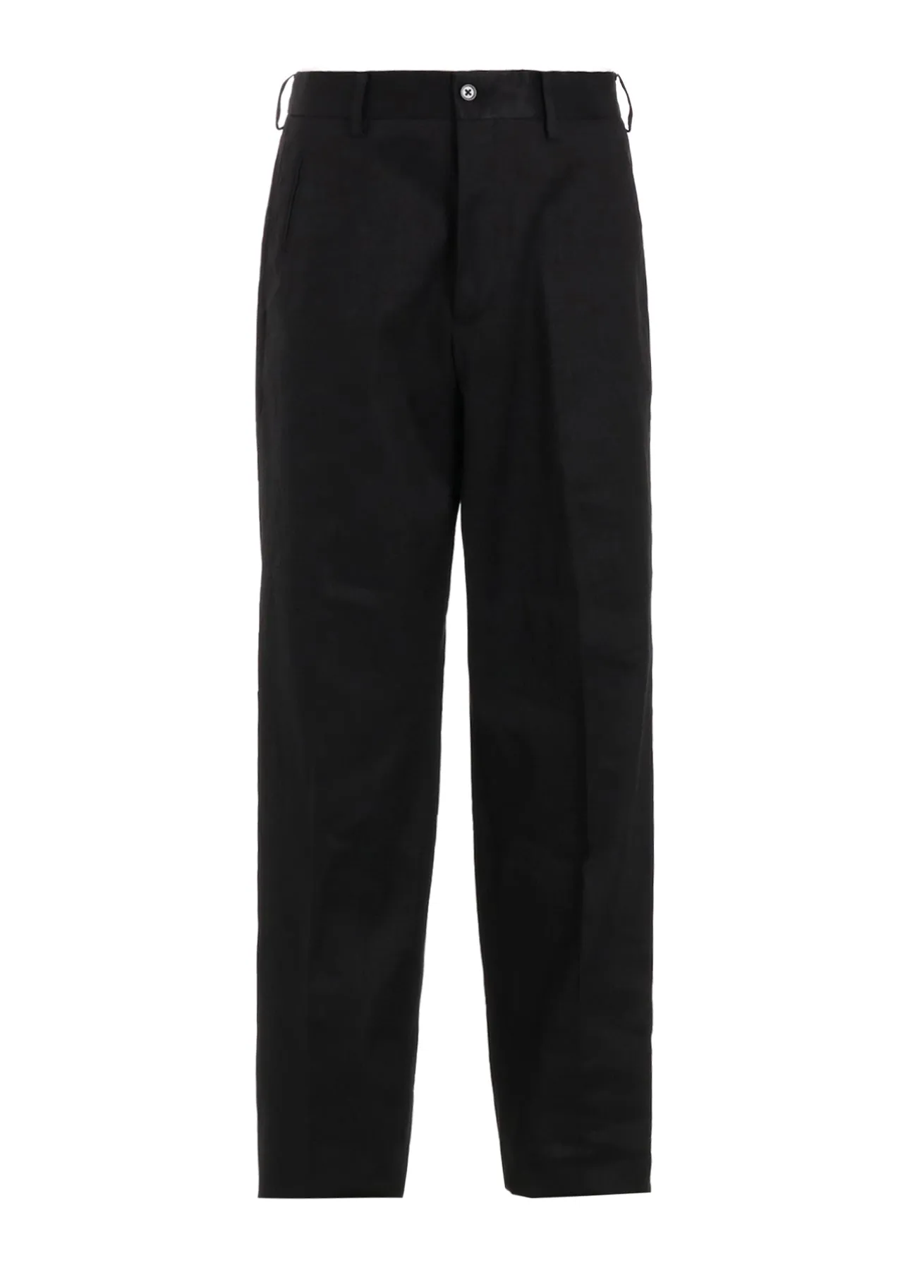LINEN TWILL NO-TUCK PANTS sold by Yohji Yamamoto product image thumbnail 2