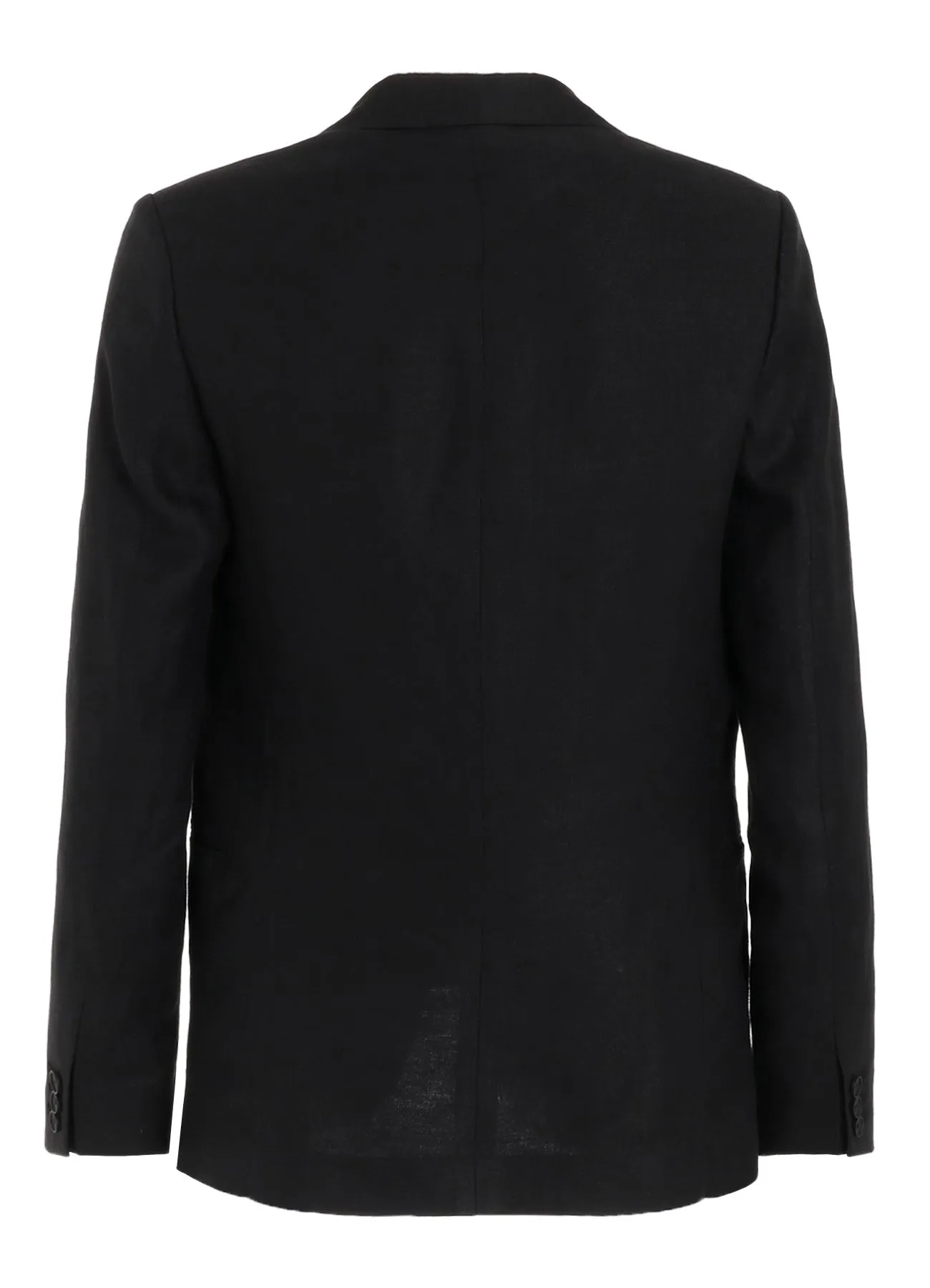 LINEN TWILL JACKET WITH 2-BUTTON sold by Yohji Yamamoto product image thumbnail 4