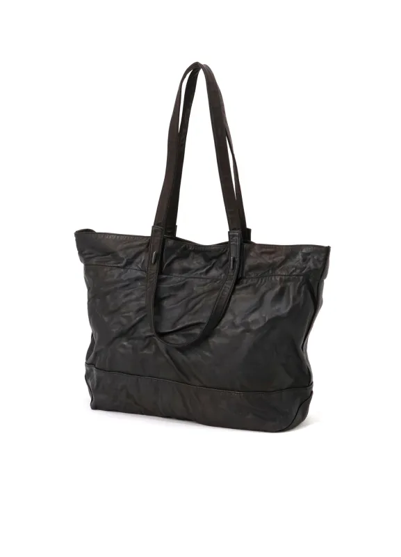 PRODUCT DYEING HORSE DOUBLE HANDLE TOTE BAG sold by Yohji Yamamoto