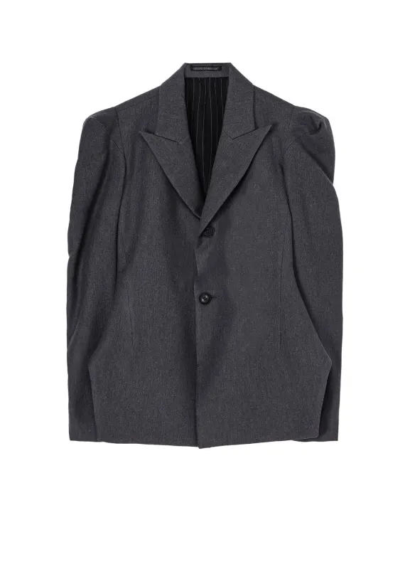 W/C TWILL WASHER SLV GUSSET JACKET sold by Yohji Yamamoto