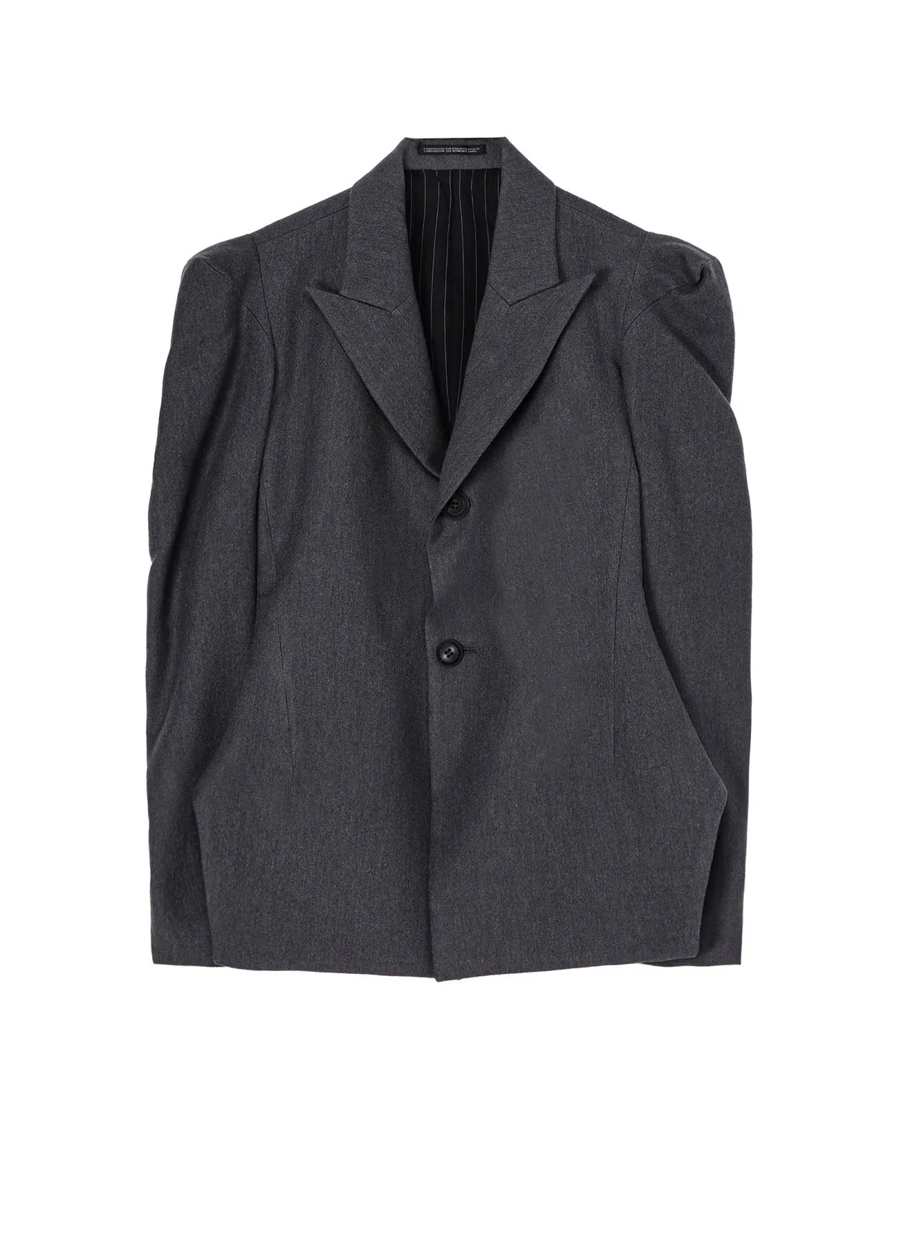 W/C TWILL WASHER SLV GUSSET JACKET sold by Yohji Yamamoto