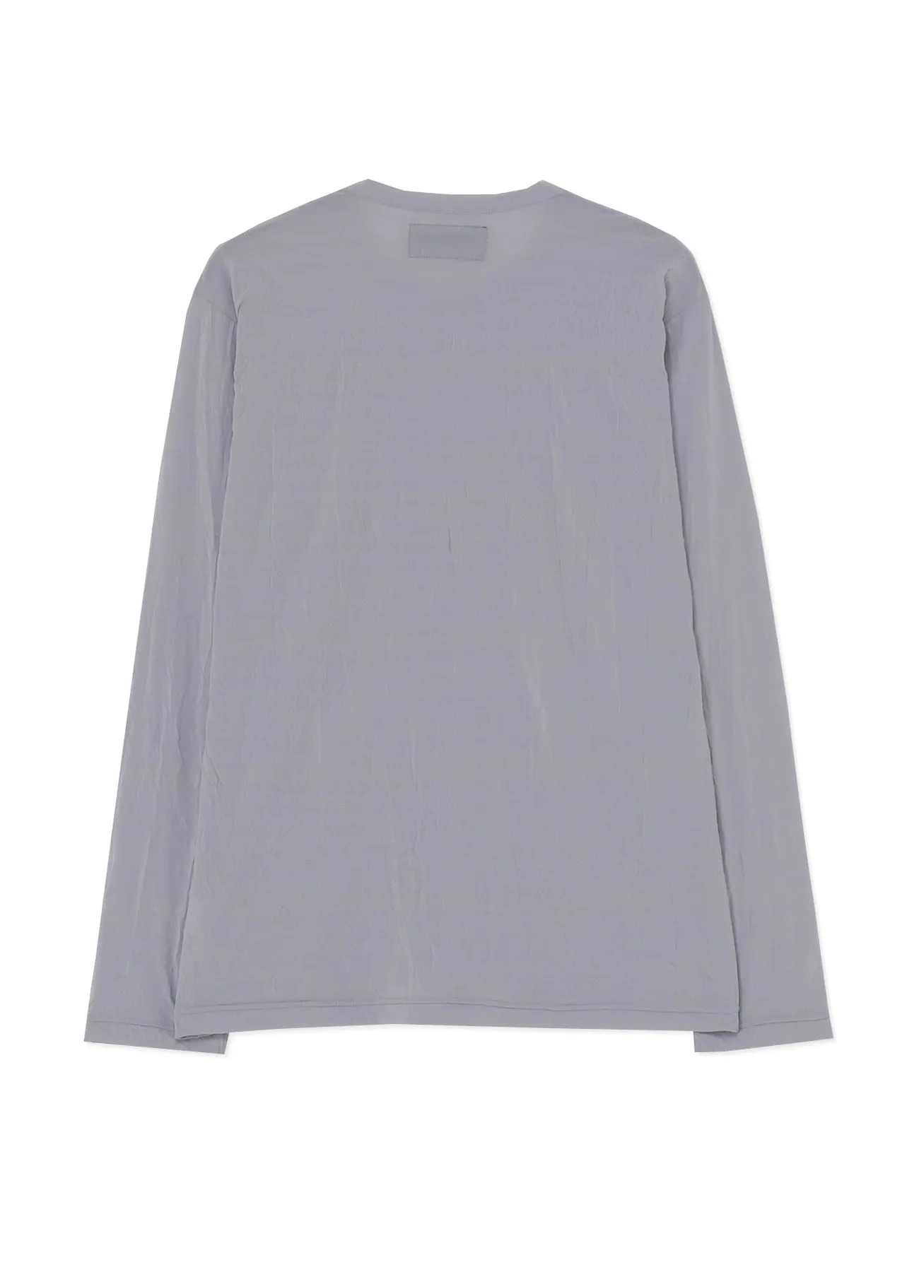 POLYESTER SOLO WRINKLED PLAIN STITCH Ys STITCH LONG T sold by Yohji Yamamoto product image thumbnail 3