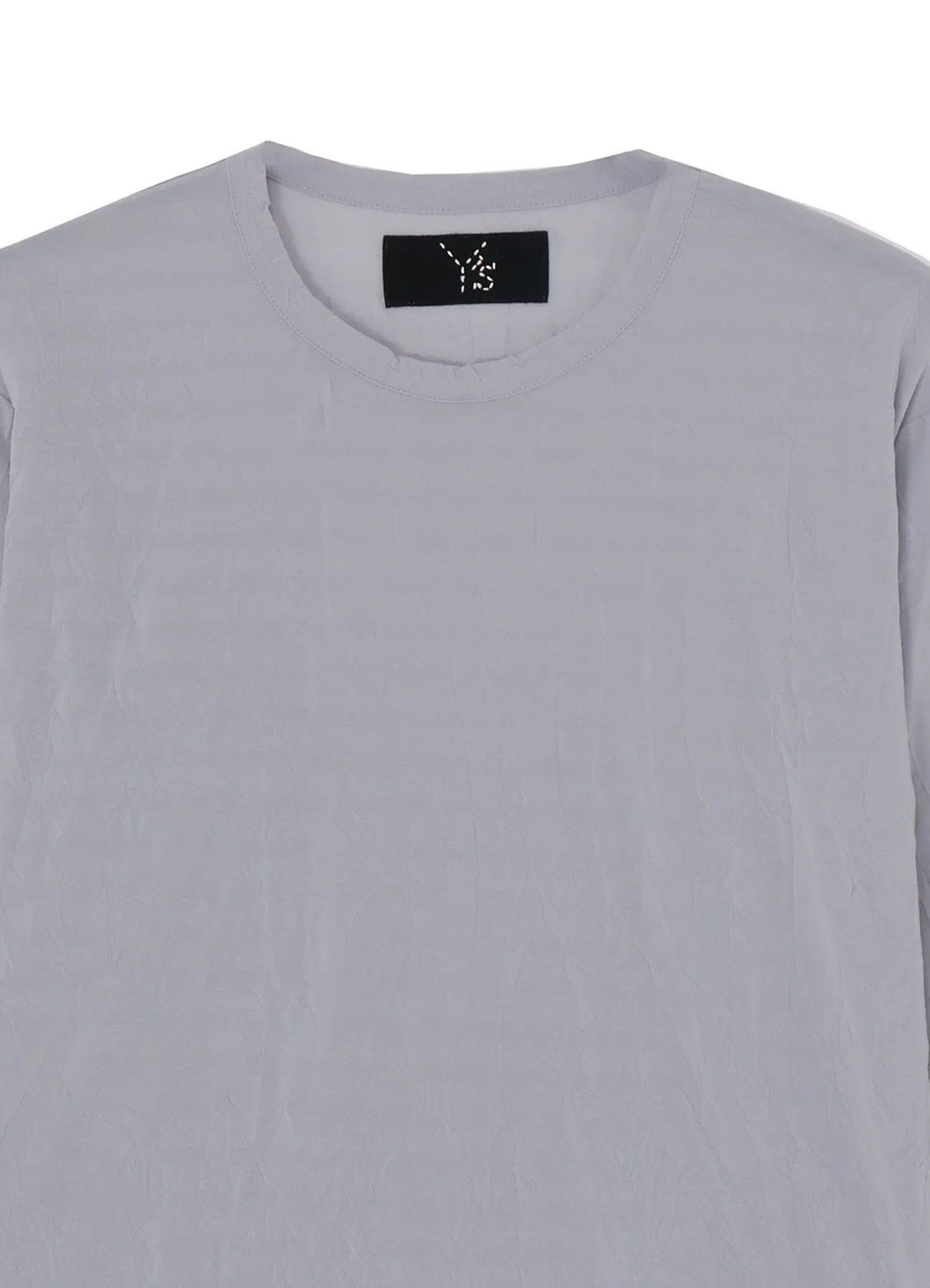 POLYESTER SOLO WRINKLED PLAIN STITCH Ys STITCH LONG T sold by Yohji Yamamoto product image thumbnail 4