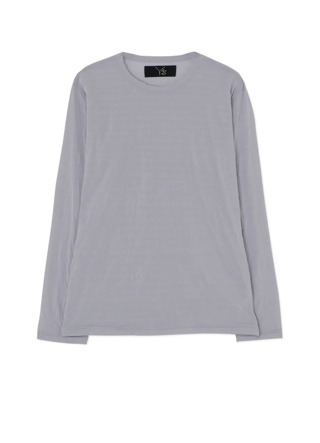 POLYESTER SOLO WRINKLED PLAIN STITCH Ys STITCH LONG T sold by Yohji Yamamoto