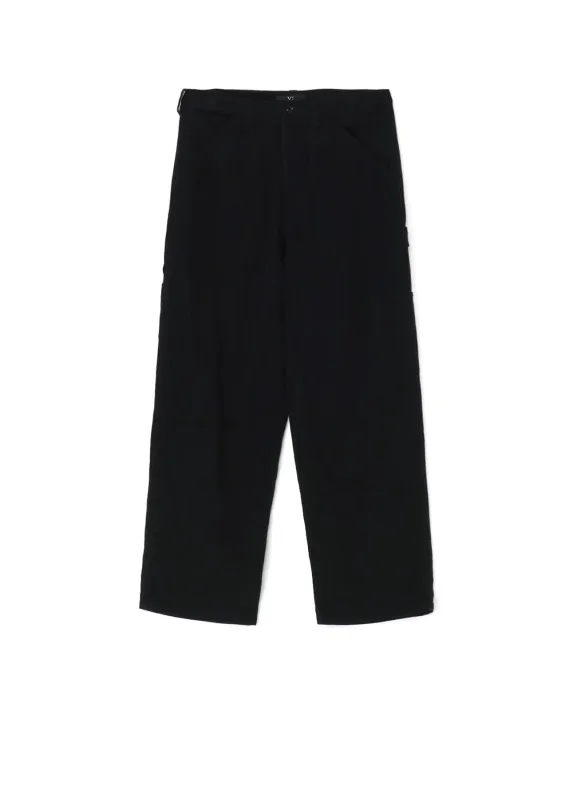 6.8oz DOBBY DENIM WORK PANTS sold by Yohji Yamamoto