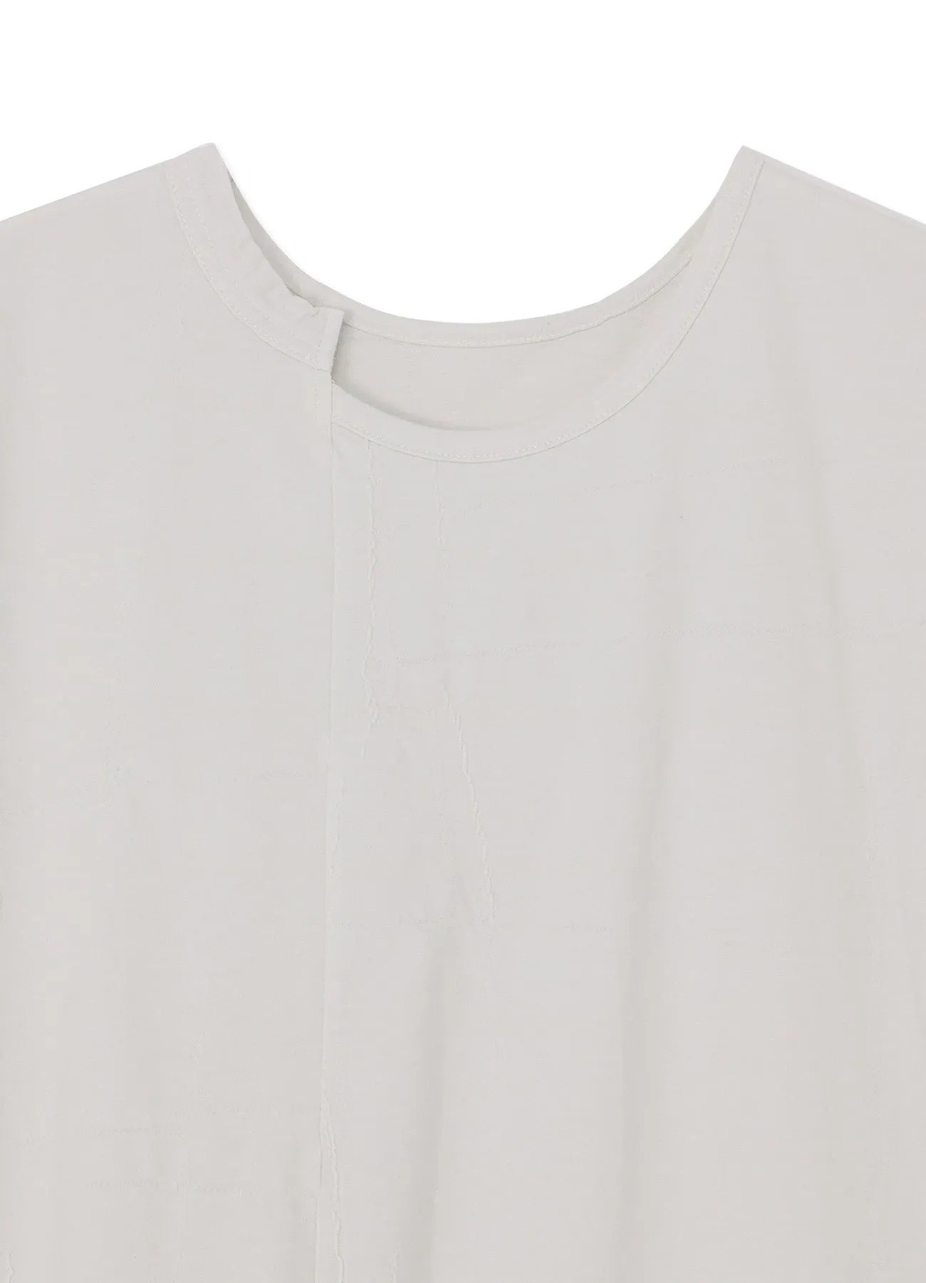 FLOATING JACQUARD UNEVEN CUT&SEW DRESS sold by Yohji Yamamoto product image thumbnail 4