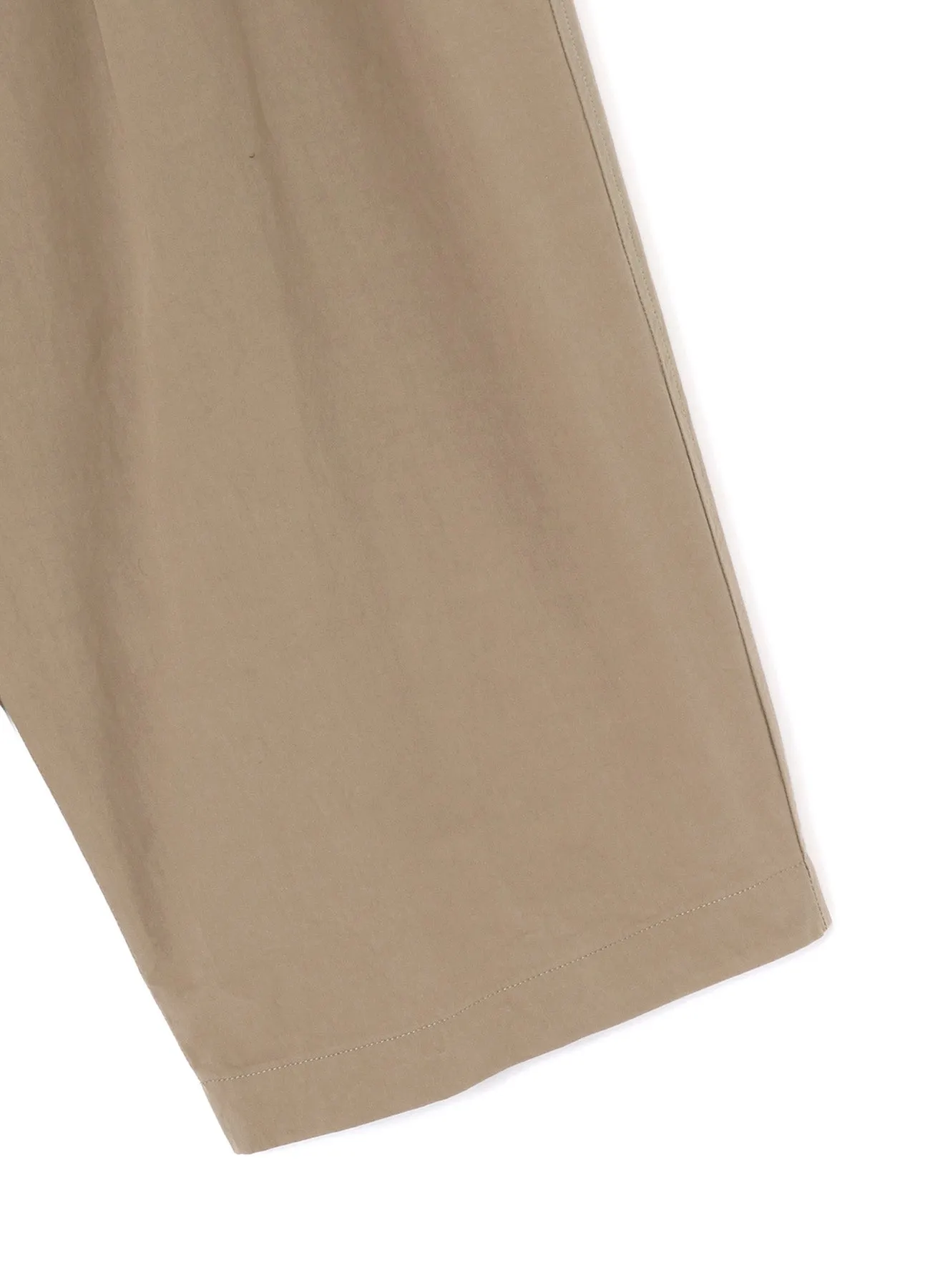 LIGHT TWILL COTTON PLEATED PANTS sold by Yohji Yamamoto product image thumbnail 5