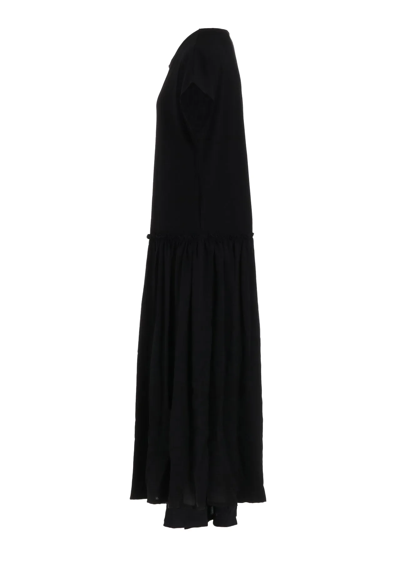 LACE-UP FLARE DRESS sold by Yohji Yamamoto product image thumbnail 3