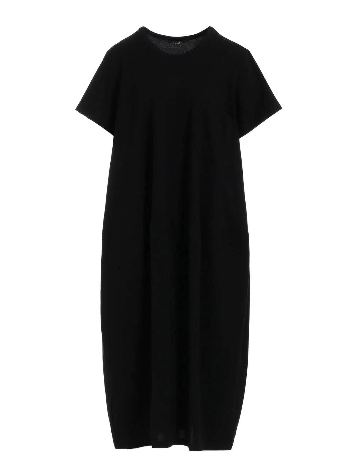60/2 COTTON JERSEY SHORT SLEEVE DRESS sold by Yohji Yamamoto product image thumbnail 2