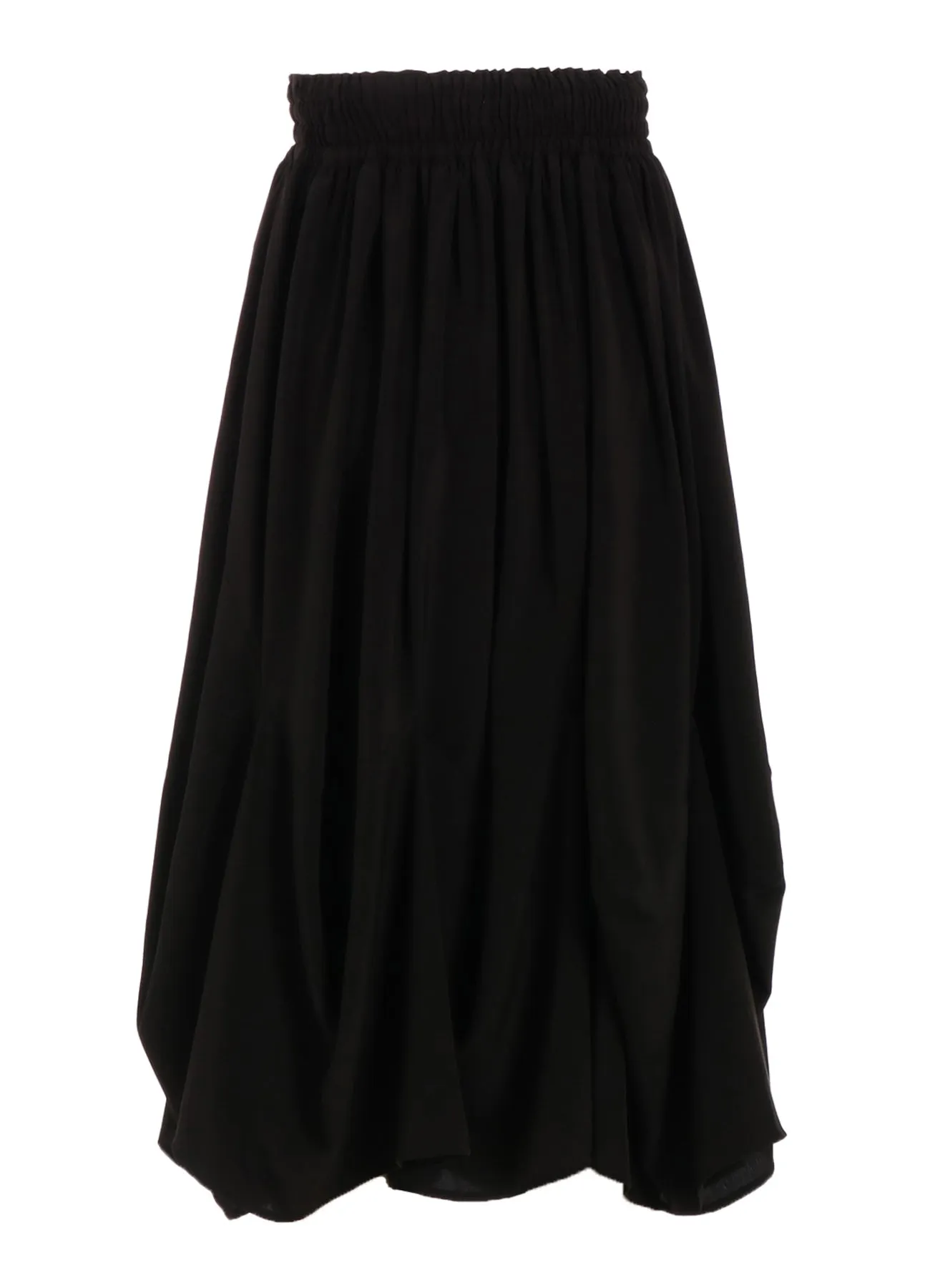 TRIACETATE DECIN ELASTIC WAIST SKIRT sold by Yohji Yamamoto product image thumbnail 4