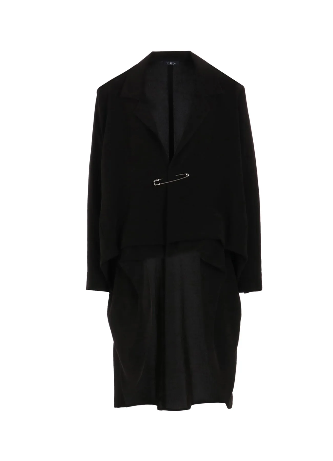 TRIACETATE DECIN TUCK SHIRT WITH PIN sold by Yohji Yamamoto