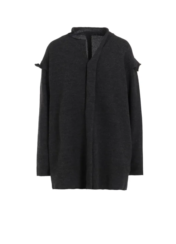 PLAIN WEAVE DECO C CARDIGAN made by Yohji Yamamoto