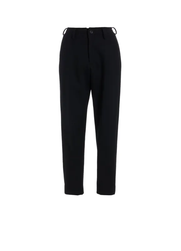 SUN DRYING SUPER100 MELTON BASIC PANTS A sold by Yohji Yamamoto