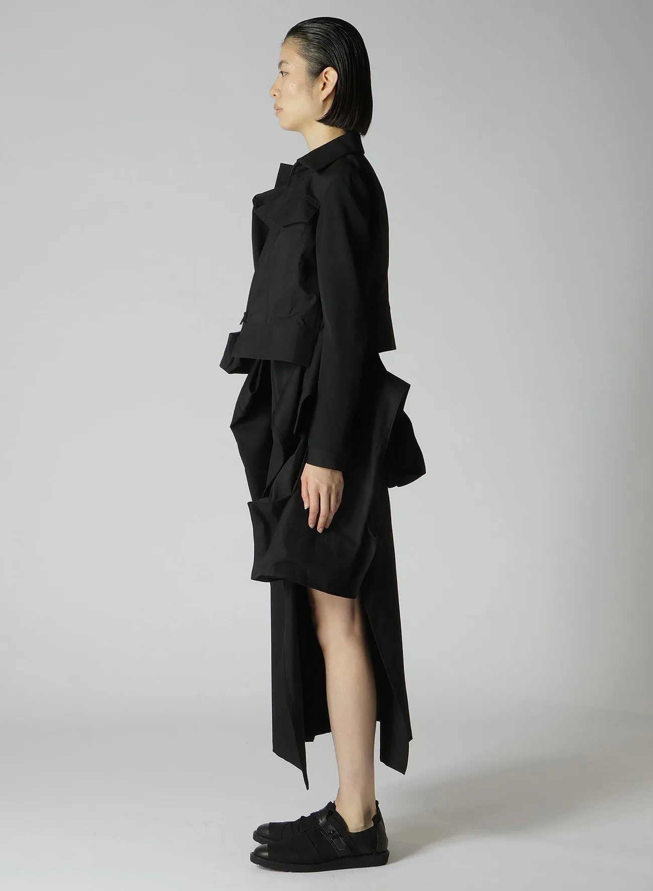 BOX DETAIL BLOUSON sold by Yohji Yamamoto product image thumbnail 4