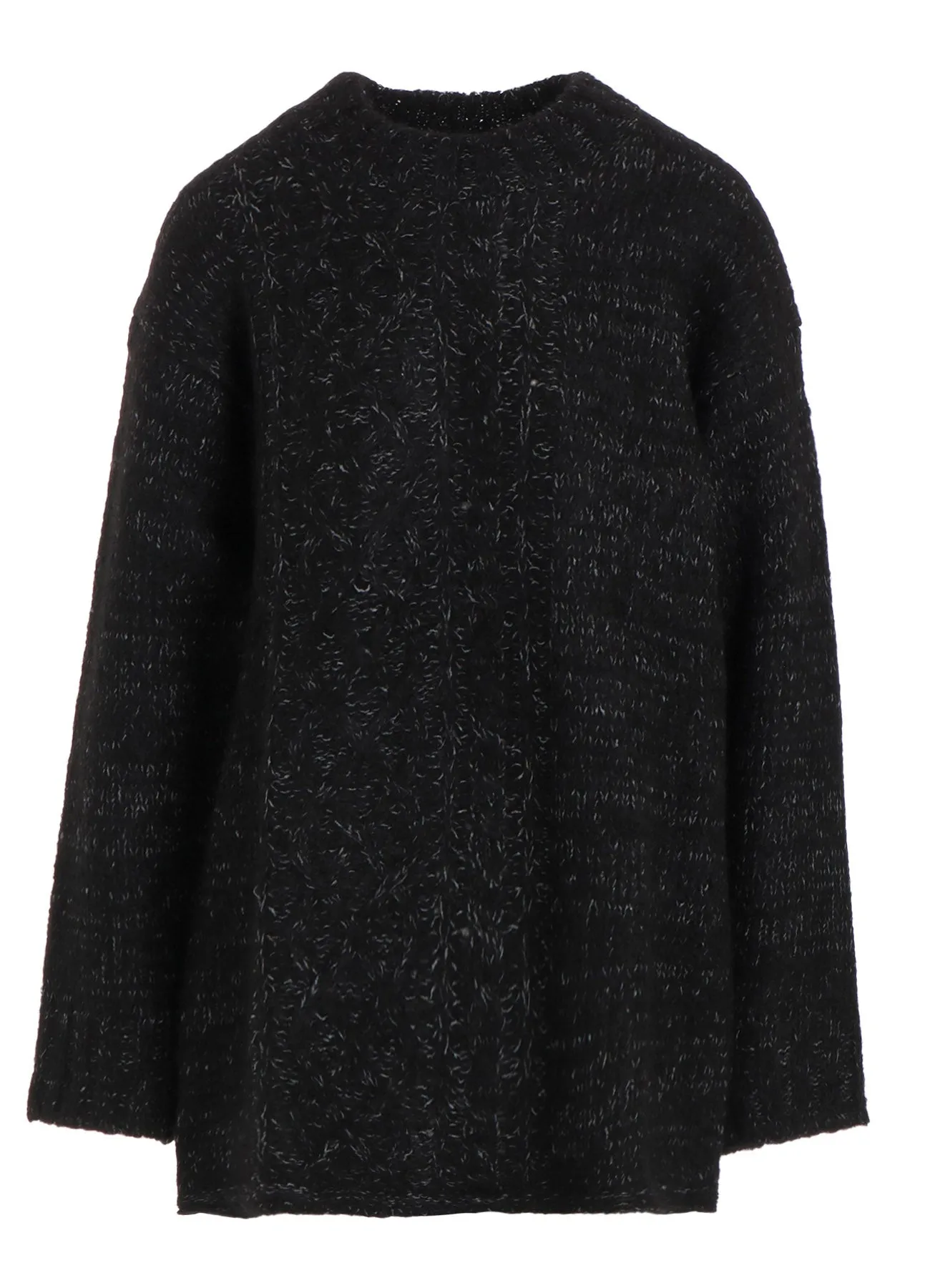 CABLE KNIT ROUND NECK CABLE KNIT PO sold by Yohji Yamamoto product image thumbnail 2