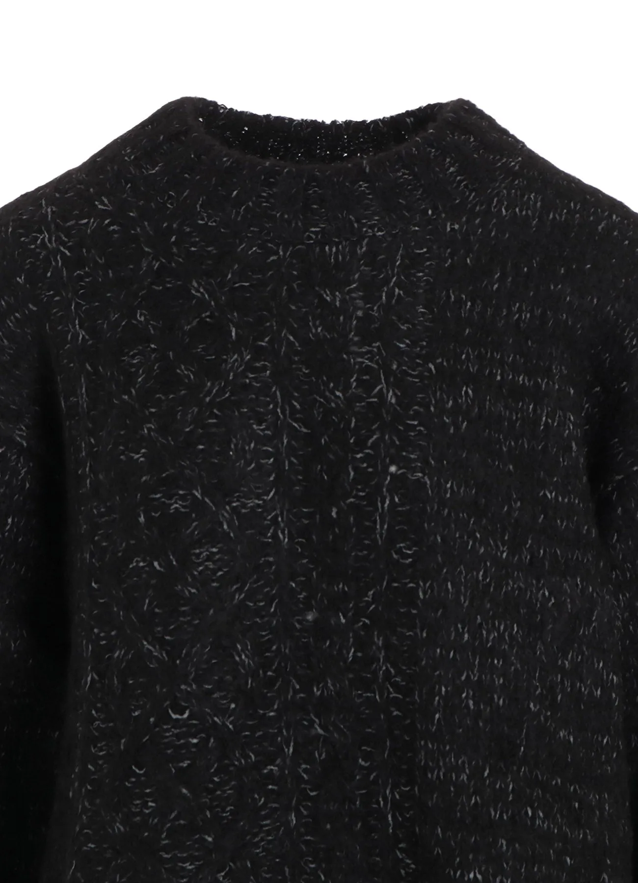 CABLE KNIT ROUND NECK CABLE KNIT PO sold by Yohji Yamamoto product image thumbnail 5