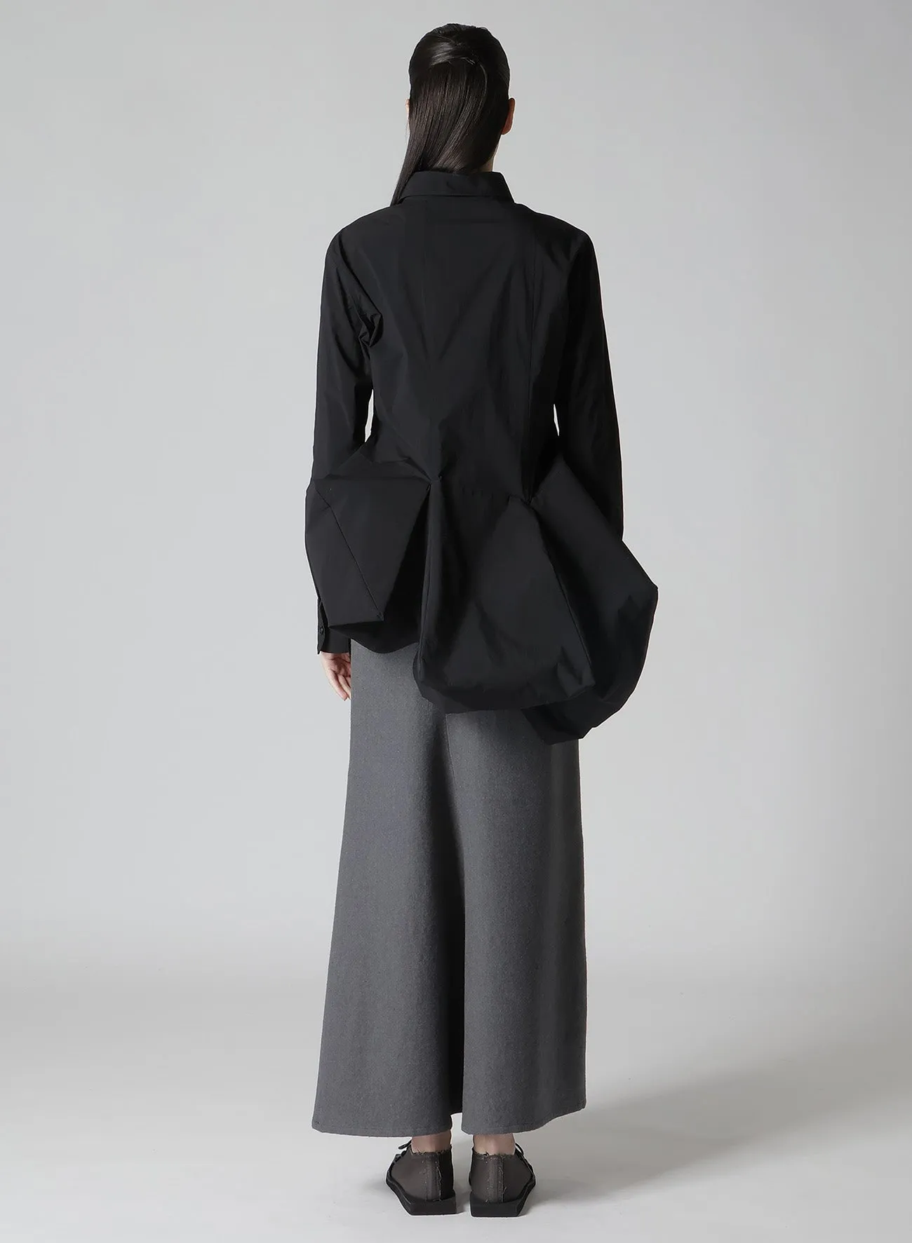 Ny TYPEWRITER B BOX DETAIL BLOUSE B sold by Yohji Yamamoto product image thumbnail 5