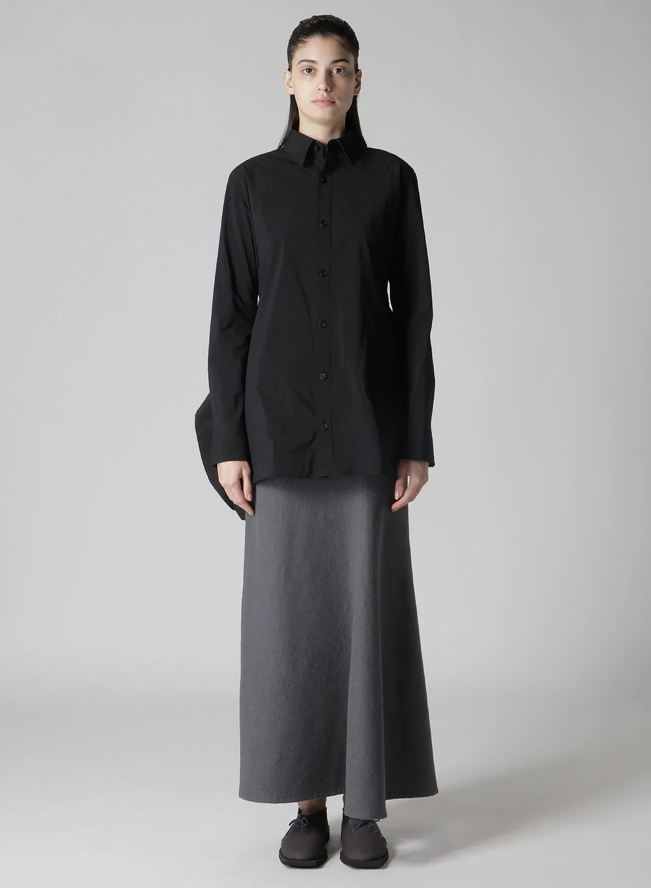 Ny TYPEWRITER B BOX DETAIL BLOUSE B sold by Yohji Yamamoto product image thumbnail 3