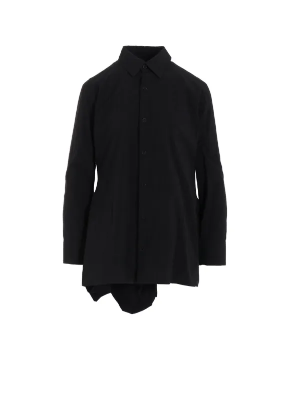 Ny TYPEWRITER B BOX DETAIL BLOUSE B sold by Yohji Yamamoto