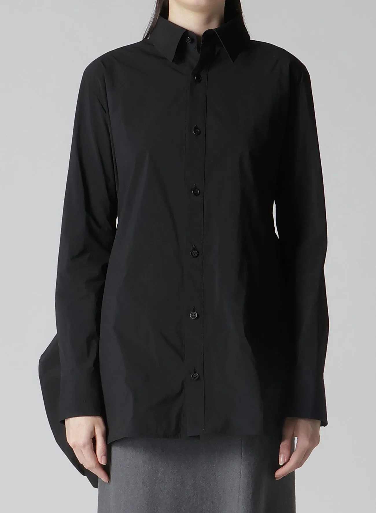 Ny TYPEWRITER B BOX DETAIL BLOUSE B sold by Yohji Yamamoto product image thumbnail 2