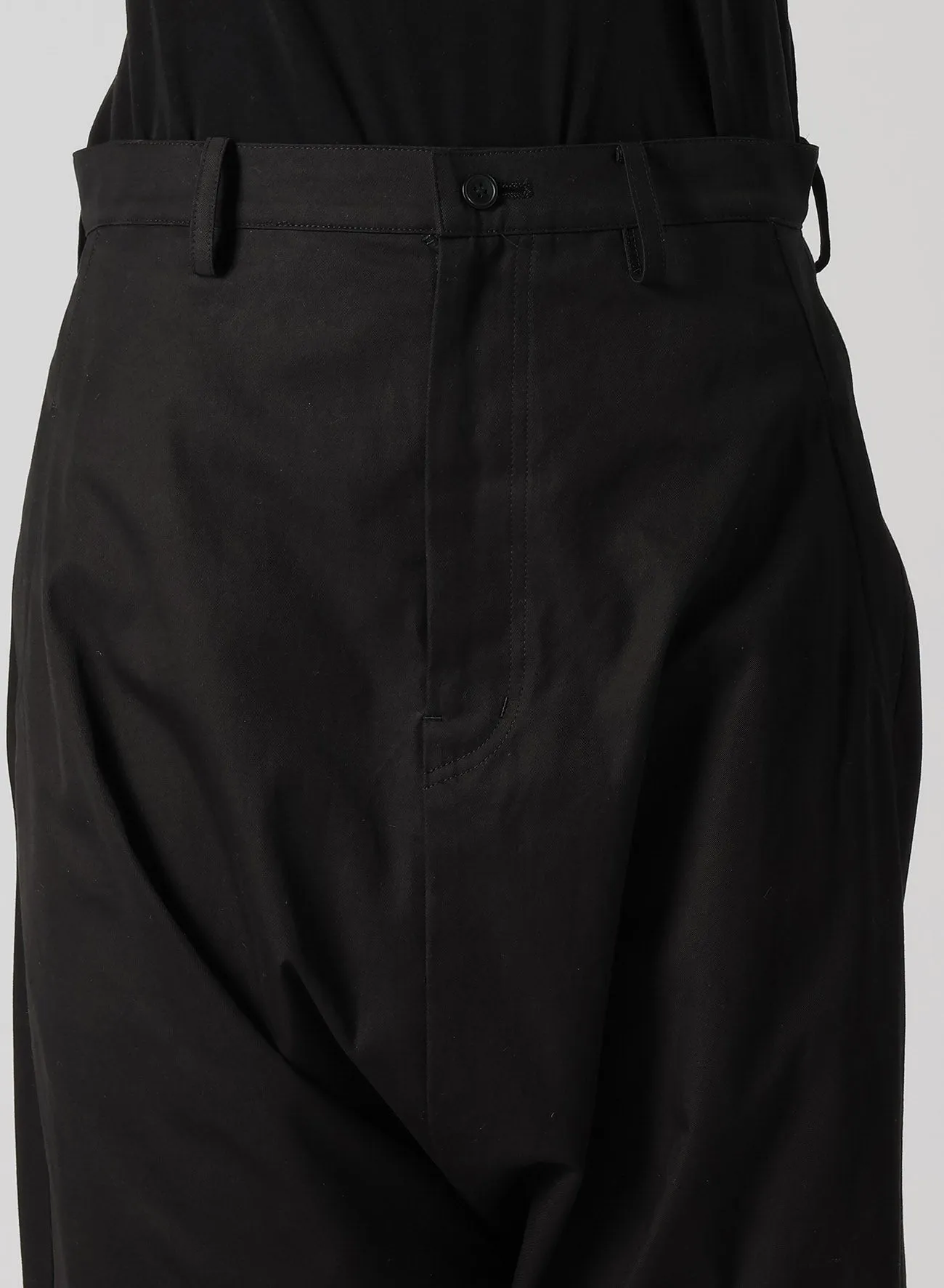 GABARDINE R-BCBS SARROUEL PANTS sold by Yohji Yamamoto product image thumbnail 5