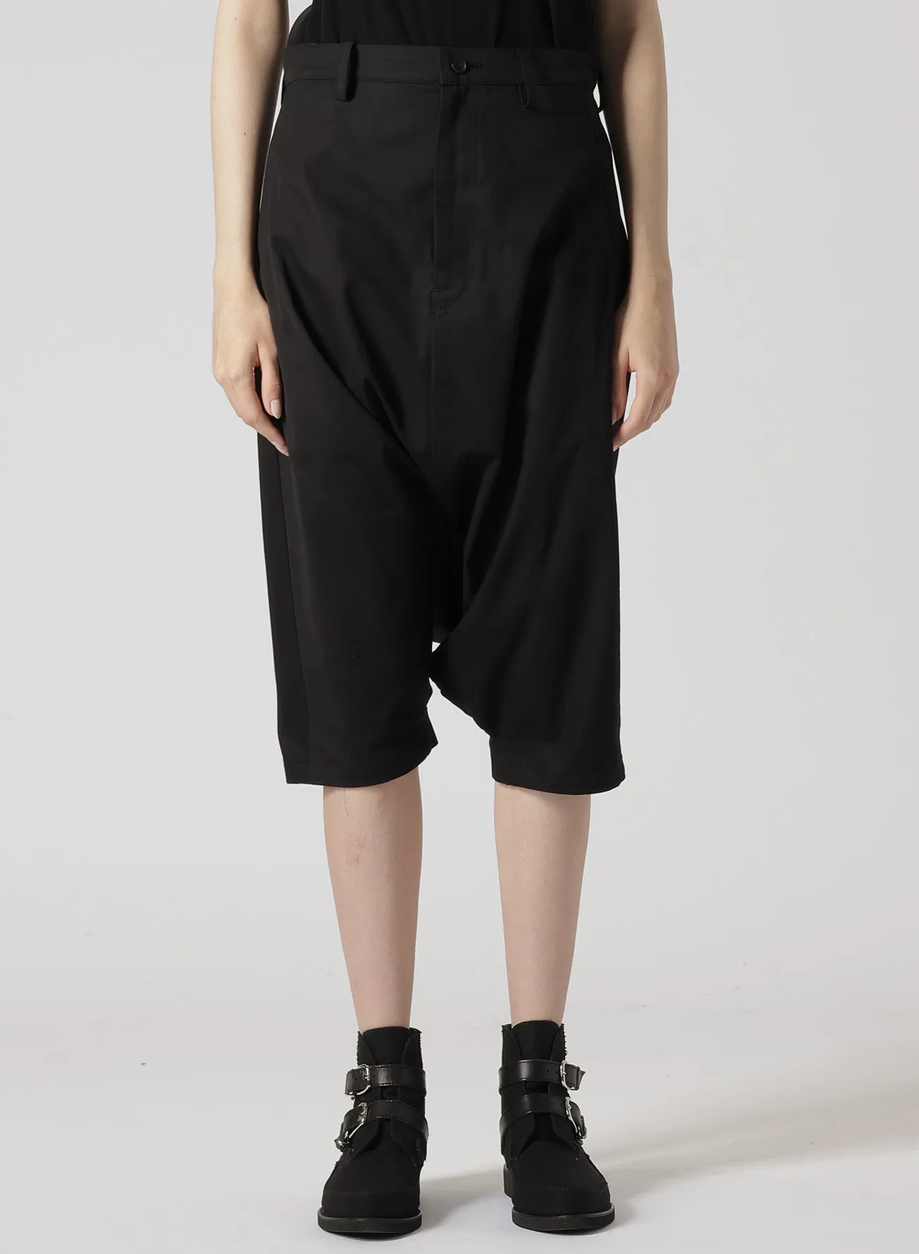 GABARDINE R-BCBS SARROUEL PANTS sold by Yohji Yamamoto product image thumbnail 2