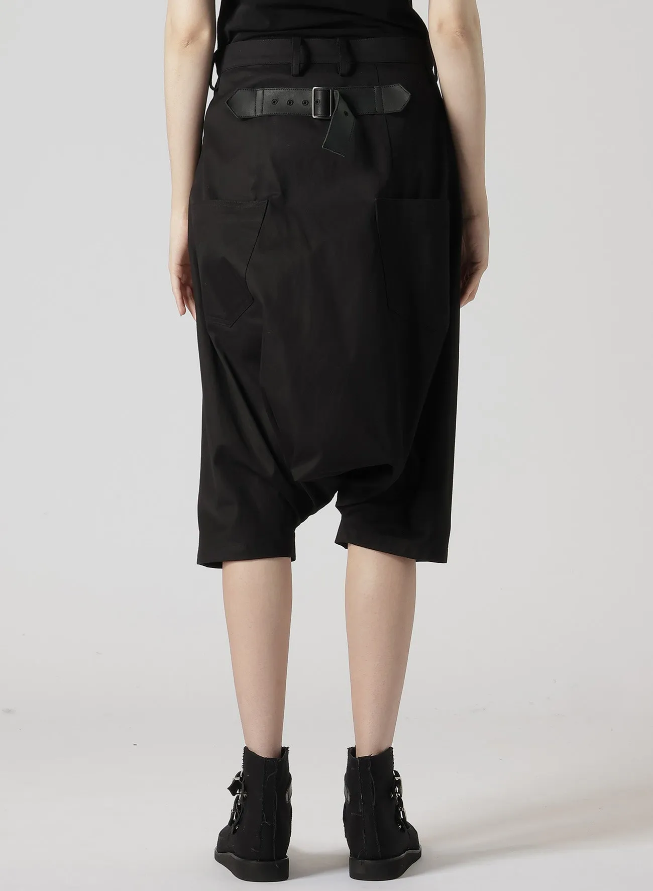 GABARDINE R-BCBS SARROUEL PANTS sold by Yohji Yamamoto product image thumbnail 4