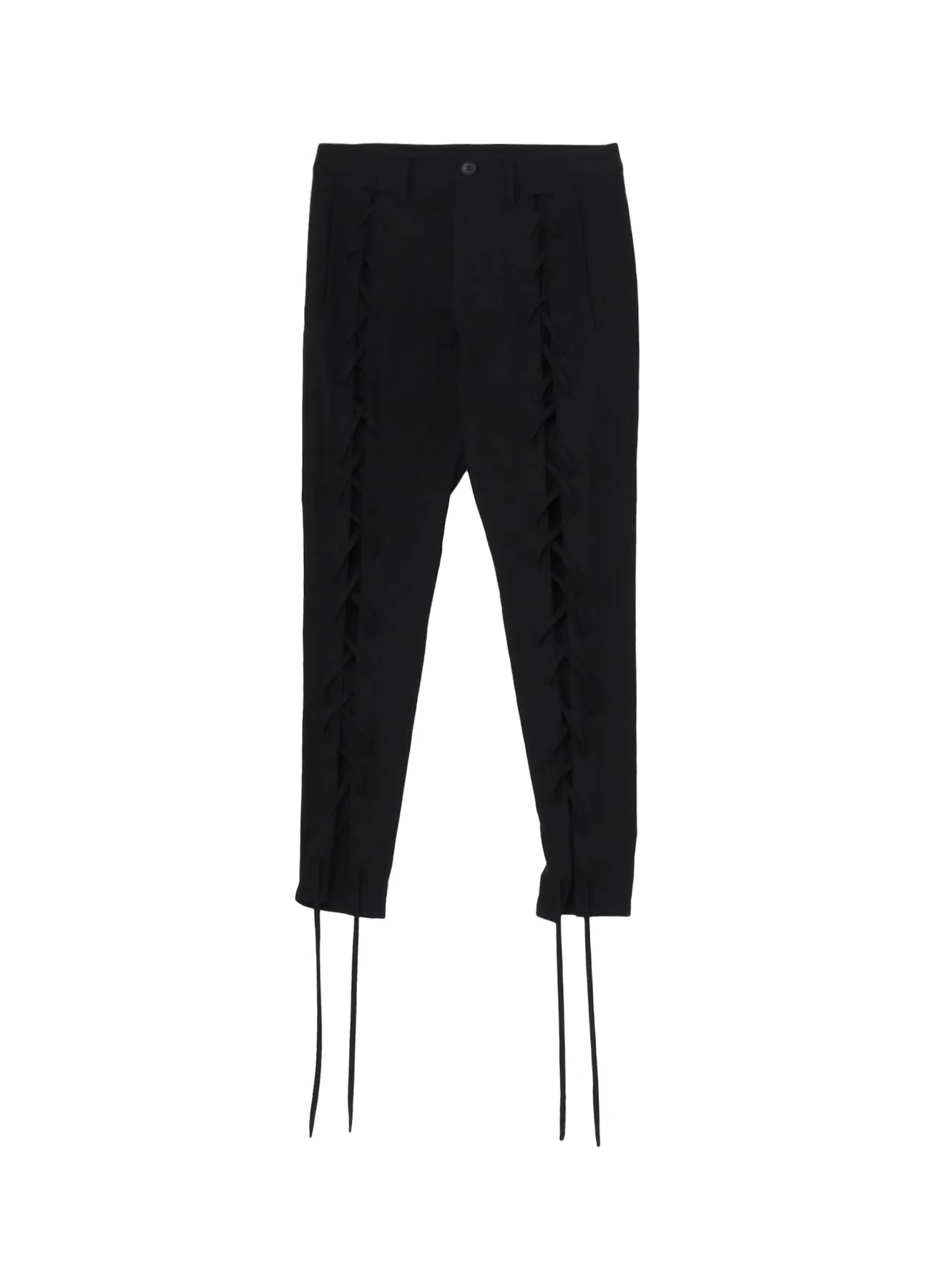 MUSLIN LACE-UP PANTS sold by Yohji Yamamoto