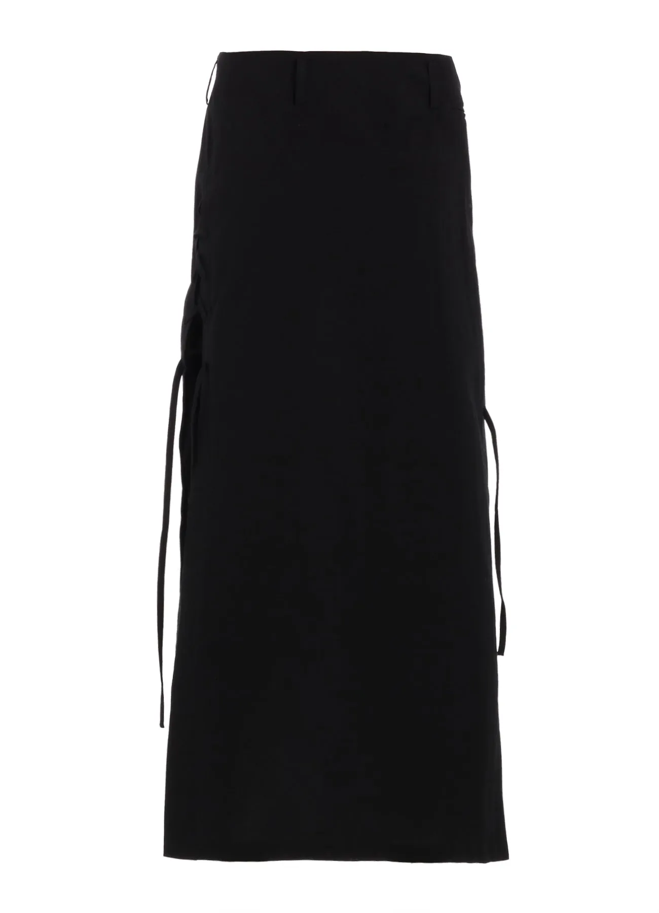 MUSLIN LACE-UP LONG SKIRT sold by Yohji Yamamoto product image thumbnail 3