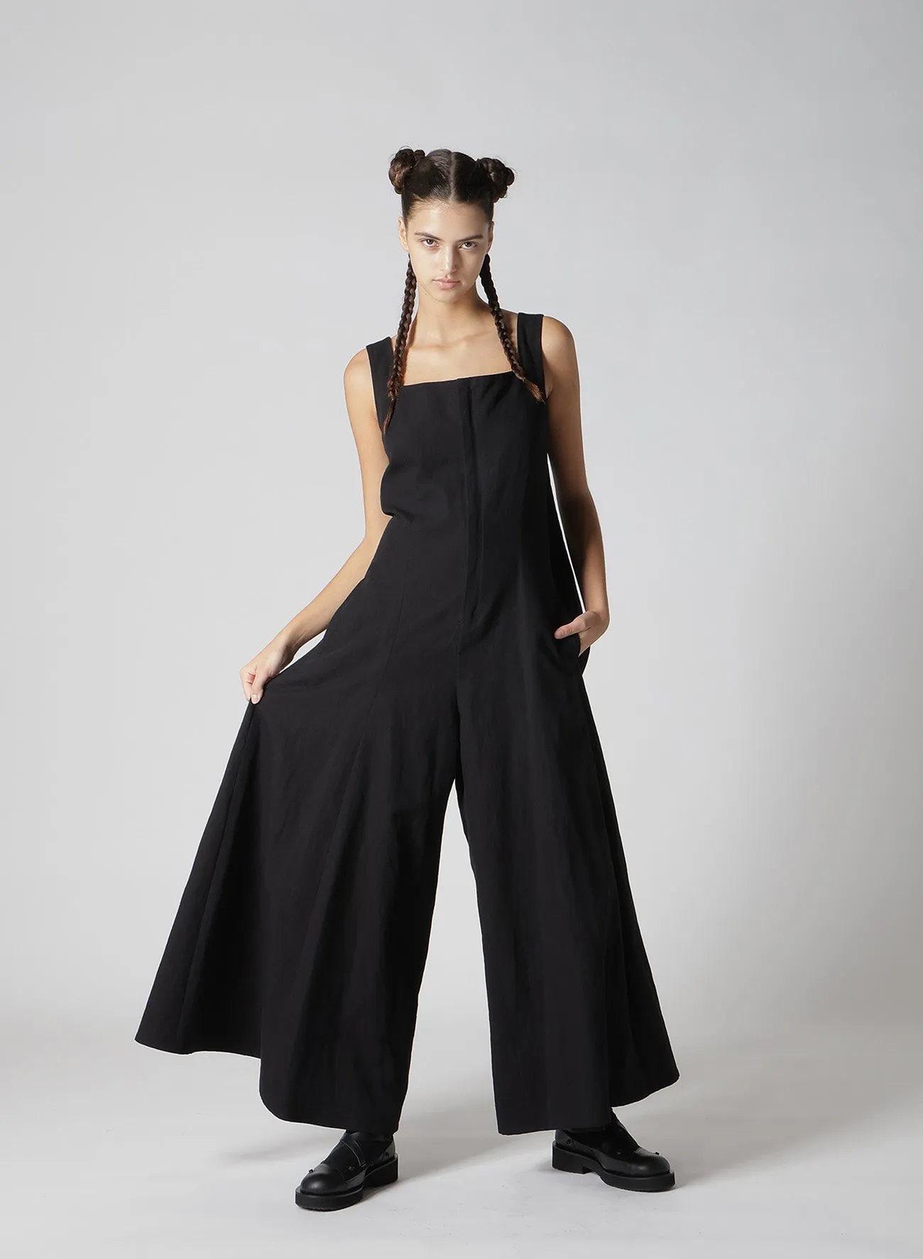 POPLIN OVERALLS sold by Yohji Yamamoto product image thumbnail 4