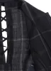 PLAID LACE-UP JACKET B sold by Yohji Yamamoto