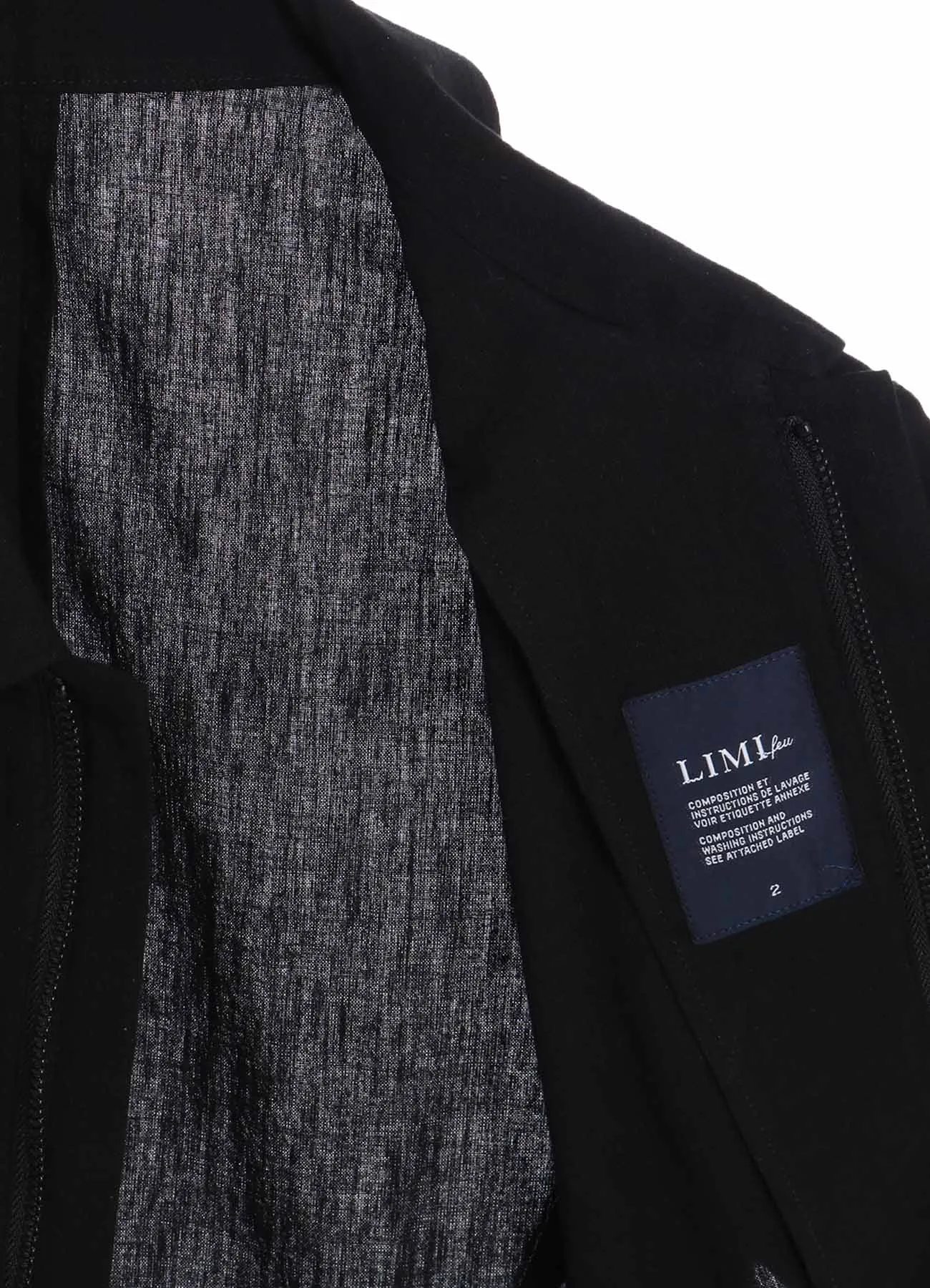 MUSLIN LACE-UP JACKET A sold by Yohji Yamamoto product image thumbnail 4