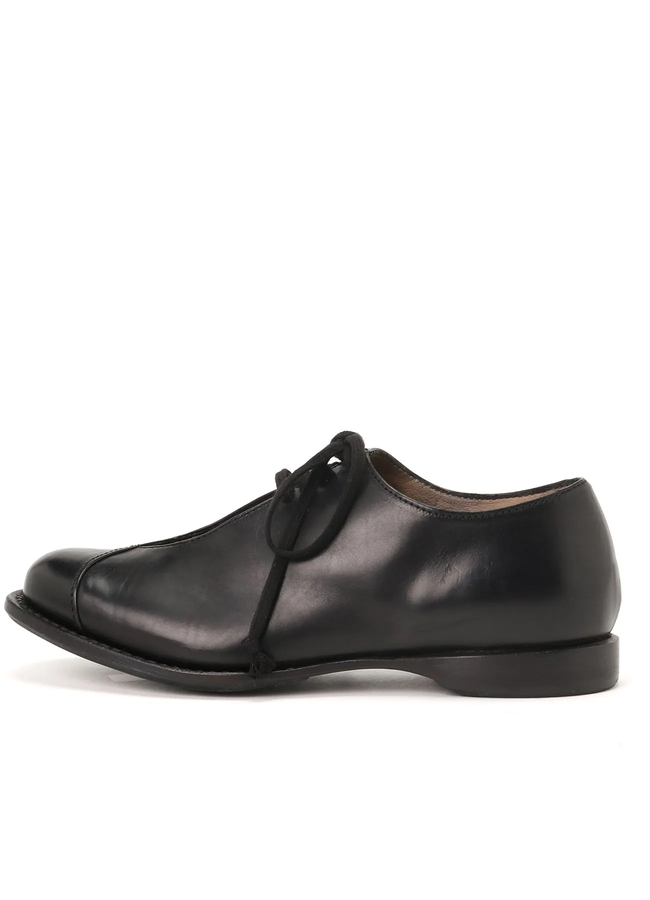 WAXED CALF CUT-OUT DERBY SHOES sold by Yohji Yamamoto product image thumbnail 3