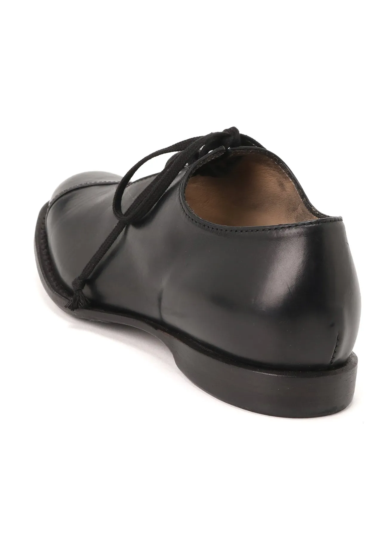 WAXED CALF CUT-OUT DERBY SHOES sold by Yohji Yamamoto product image thumbnail 4