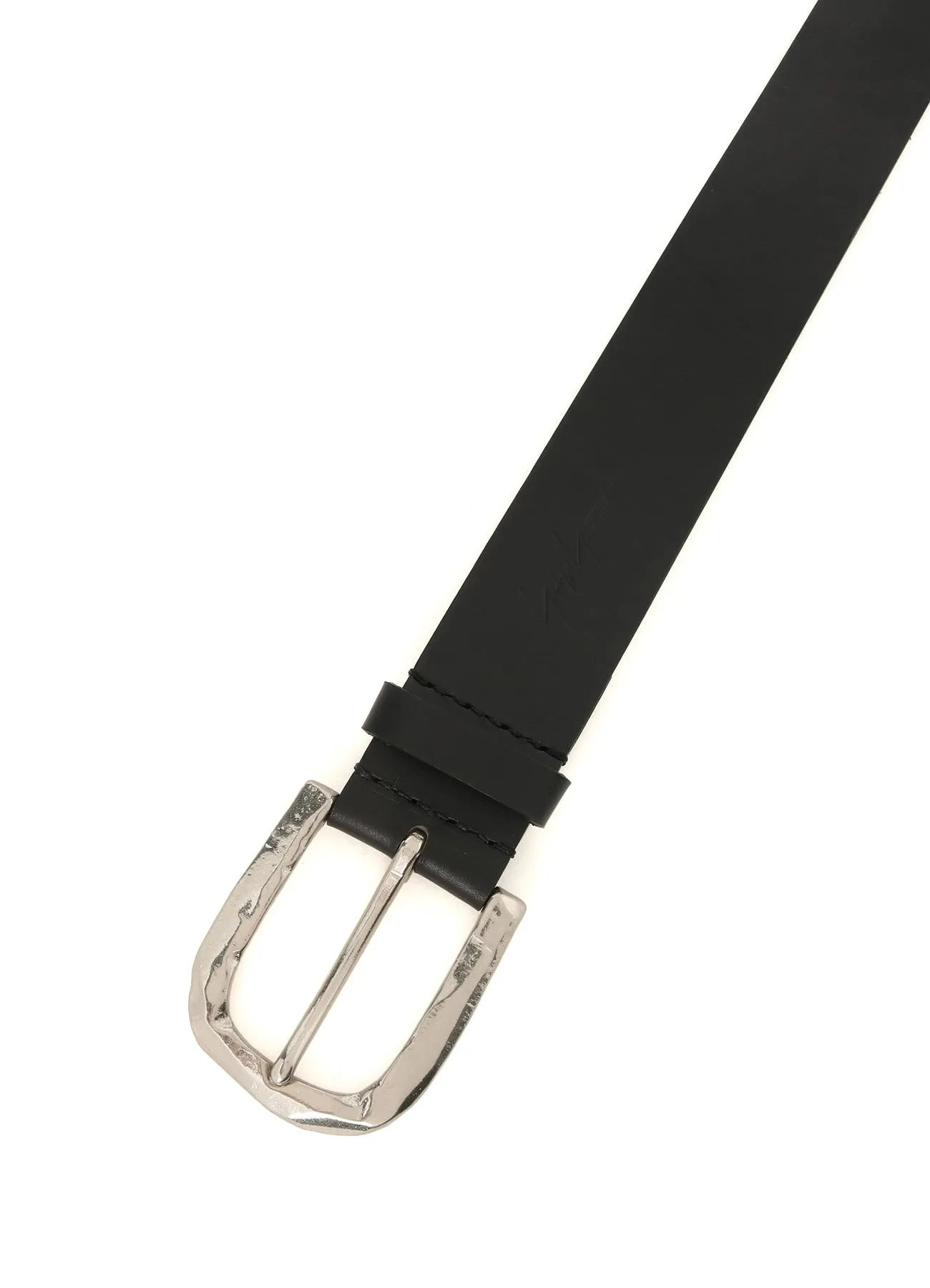 MATT SOFT OIL LEATHER 40MM PLAIN BELT sold by Yohji Yamamoto product image thumbnail 3