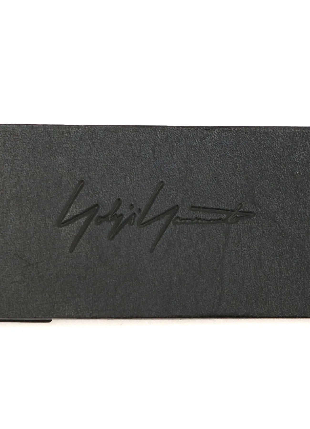 MATT SOFT OIL LEATHER 40MM PLAIN BELT sold by Yohji Yamamoto product image thumbnail 5