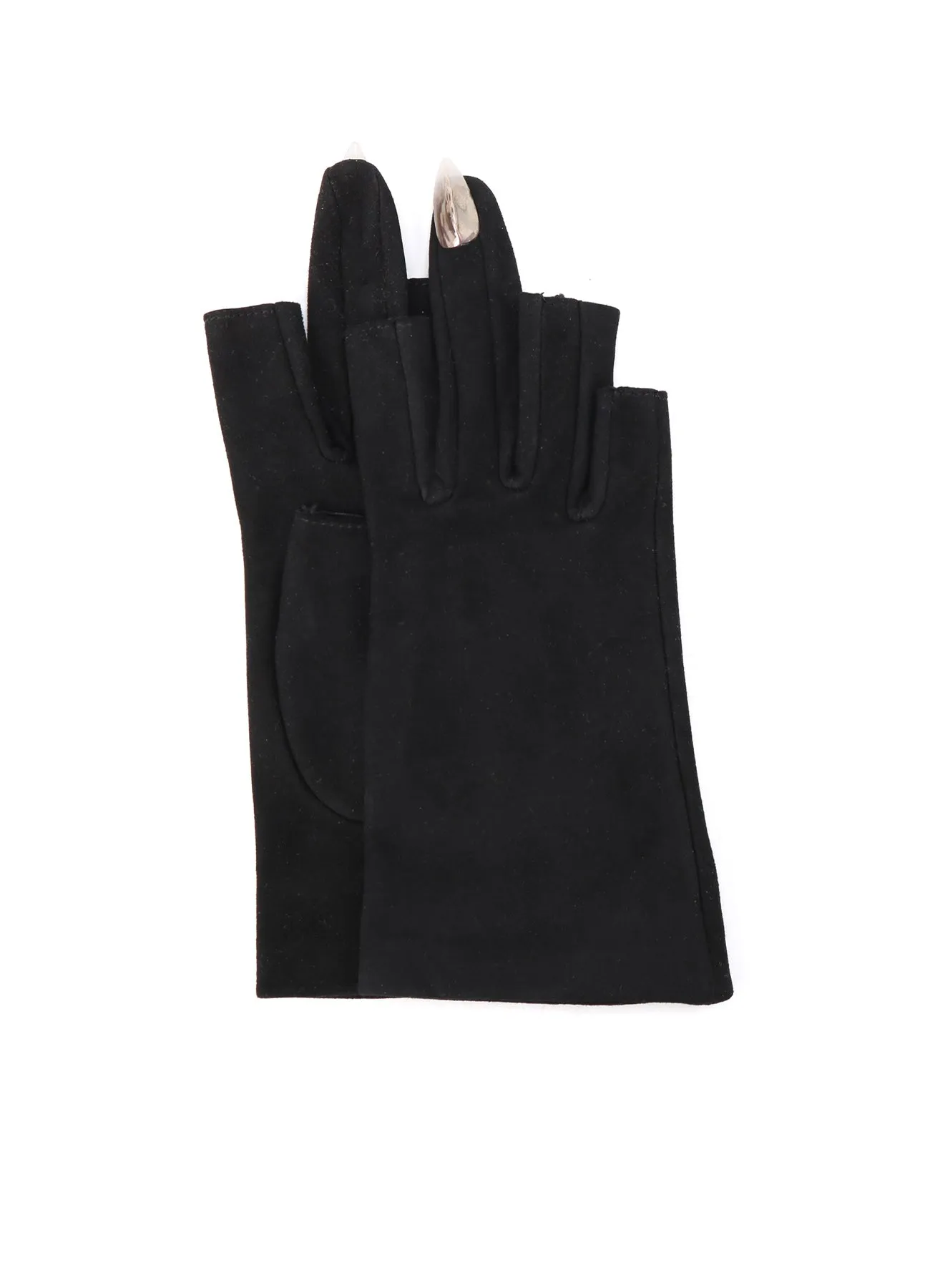 SUEDE LAMB SKIN MIDDLE FINGER NAIL GLOVE sold by Yohji Yamamoto