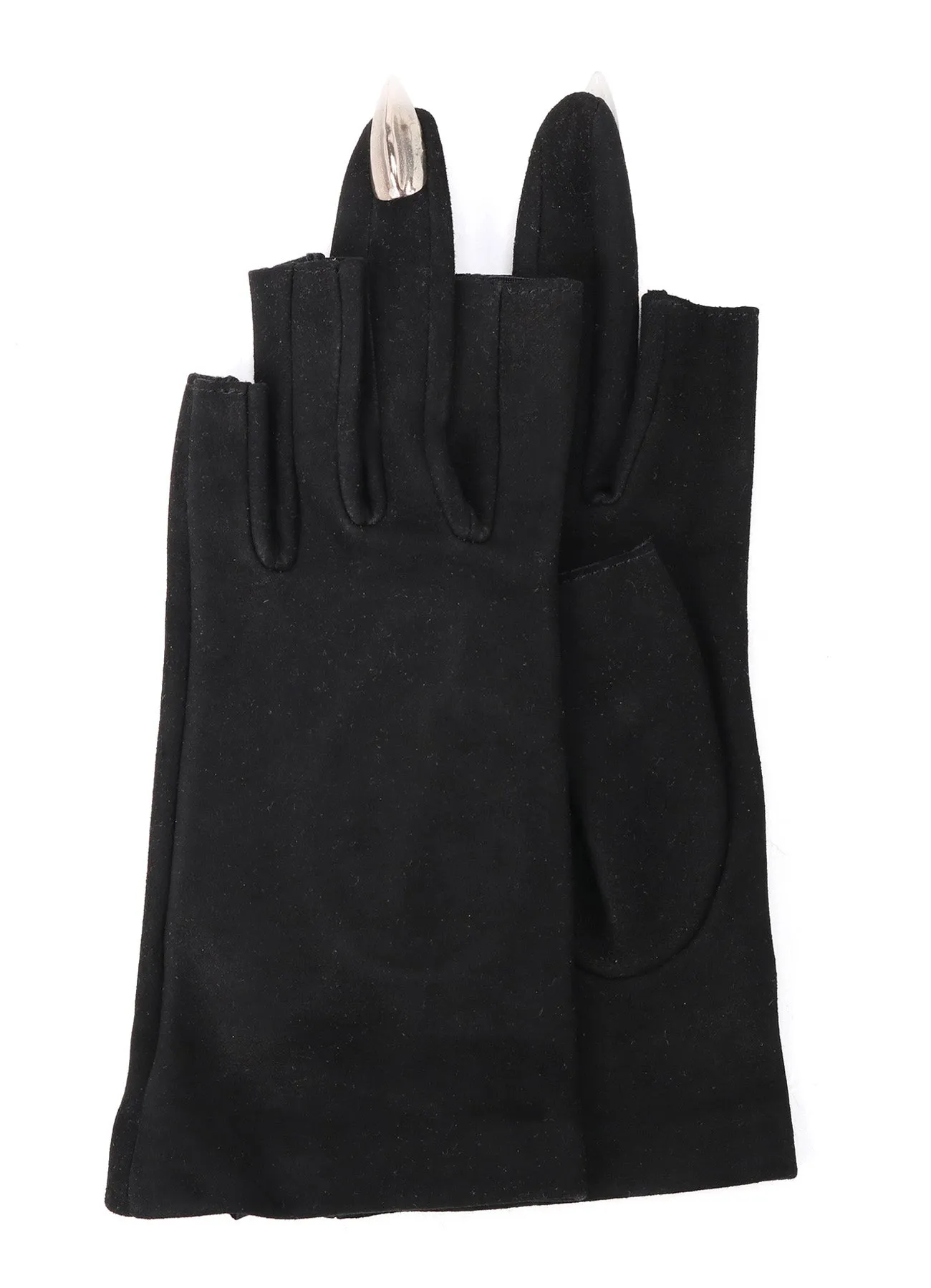 SUEDE LAMB SKIN MIDDLE FINGER NAIL GLOVE sold by Yohji Yamamoto product image thumbnail 4