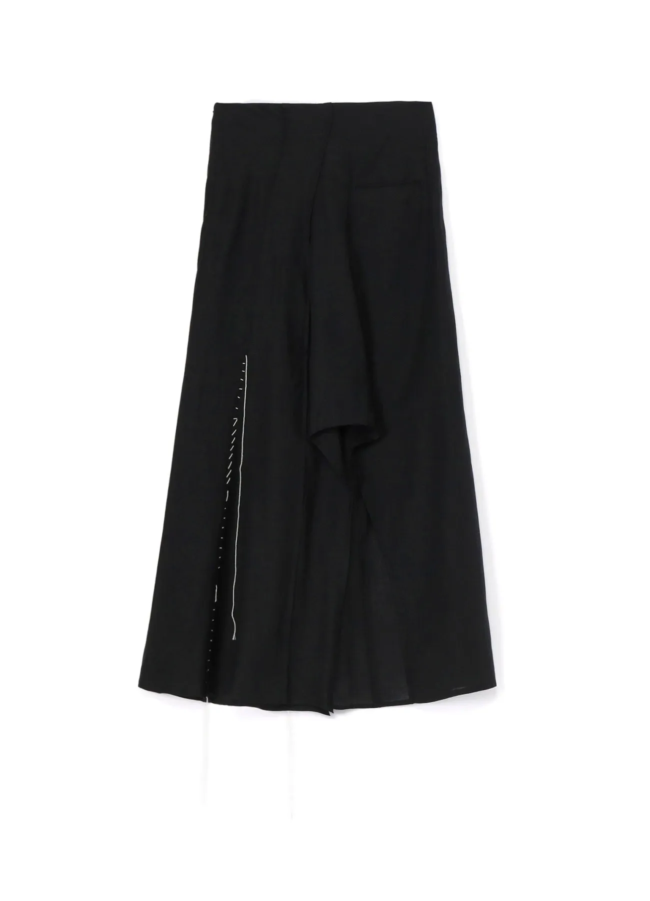 LINEN CLOTH L ROUND HEM SKIRT sold by Yohji Yamamoto