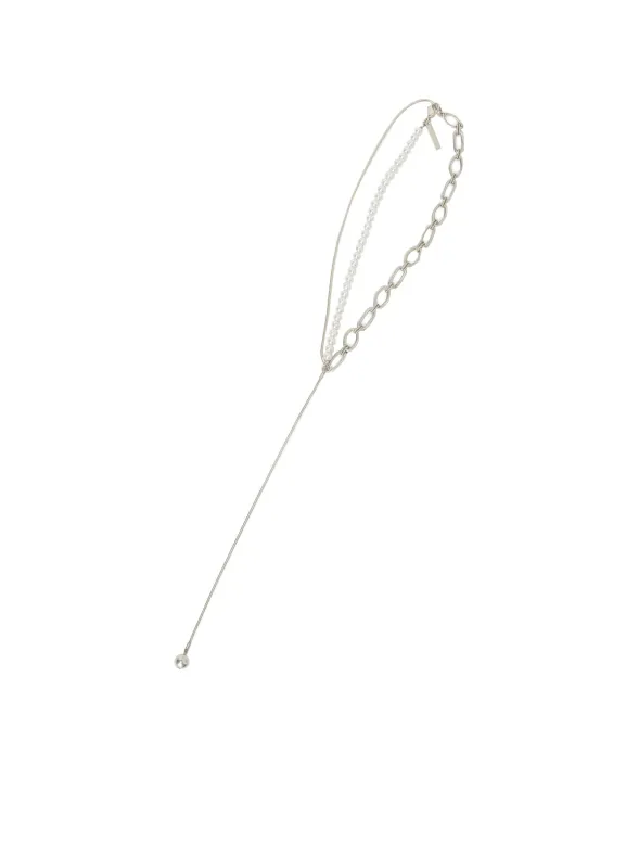 PEARL CHAIN NECKLACE sold by Yohji Yamamoto