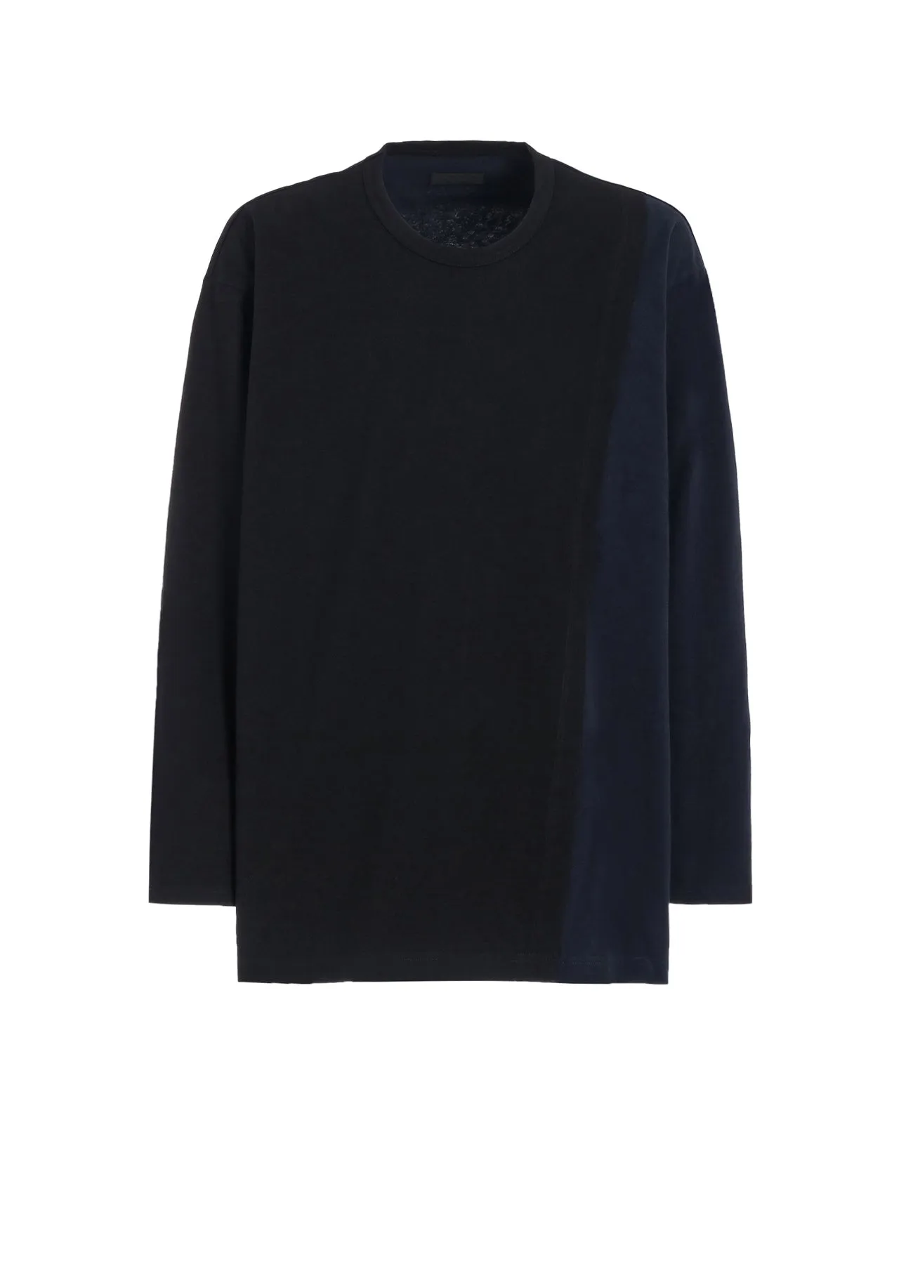 BICOLOR LAYERED LONG-SLEEVE T-SHIRT sold by Yohji Yamamoto