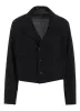 HARD-TWISTED LAWN 3-BUTTON BLOUSON sold by Yohji Yamamoto