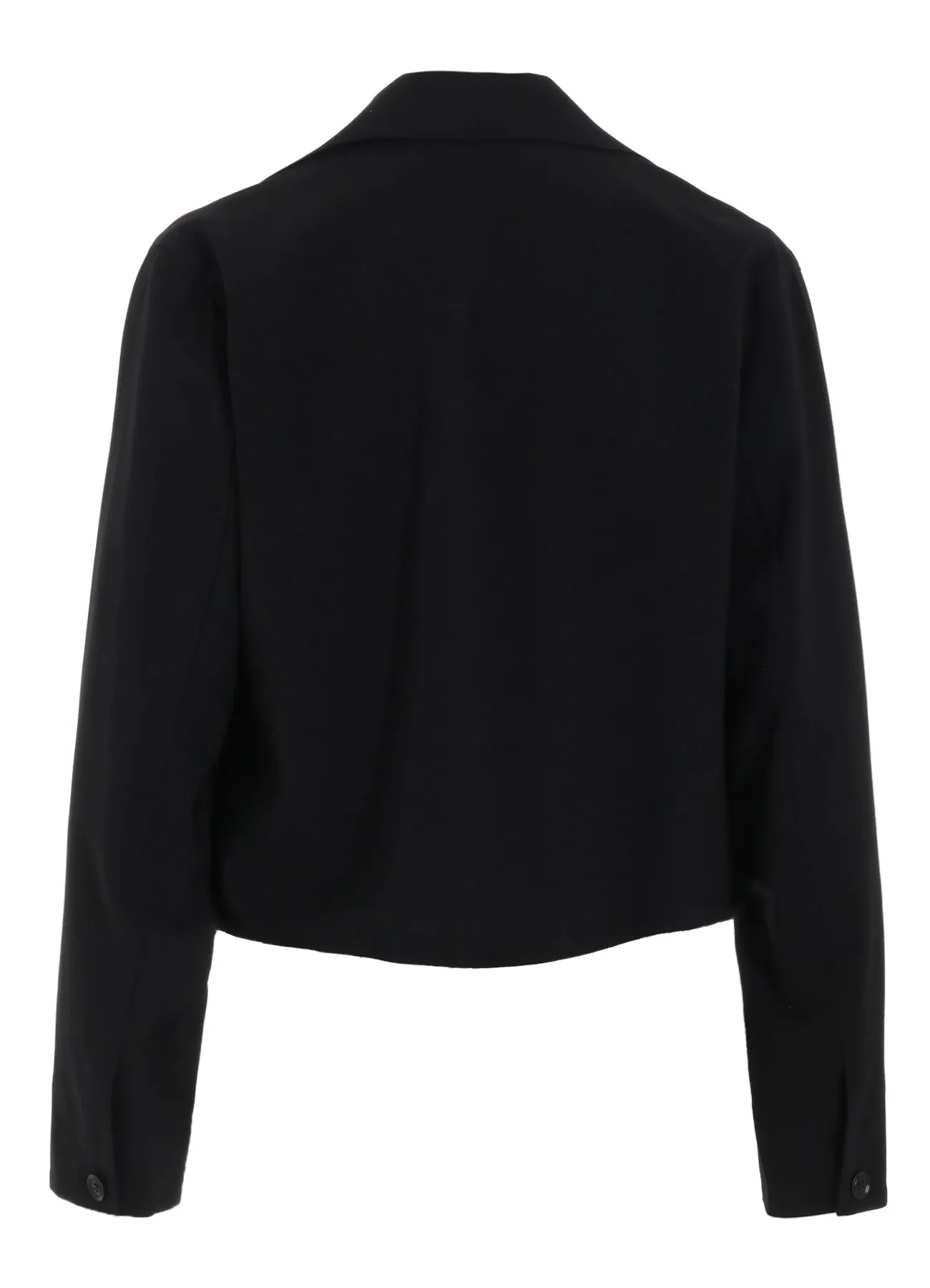 HARD-TWISTED LAWN 3-BUTTON BLOUSON sold by Yohji Yamamoto product image thumbnail 3
