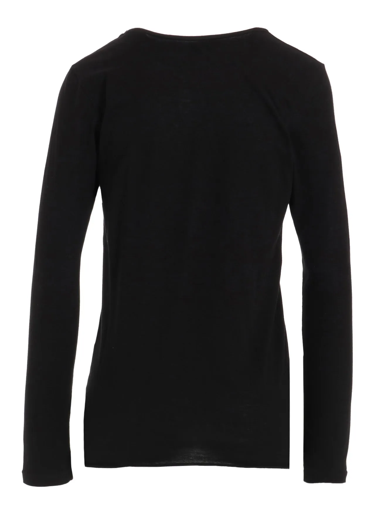 DRAPE DESIGN LONG SLEEVE T sold by Yohji Yamamoto product image thumbnail 3