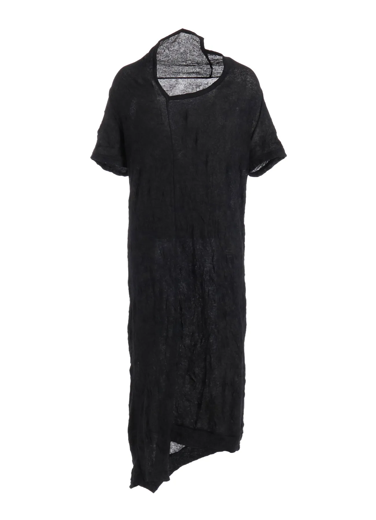 TUCK MILLING WRINKLE DRAPE DRESS sold by Yohji Yamamoto product image thumbnail 2
