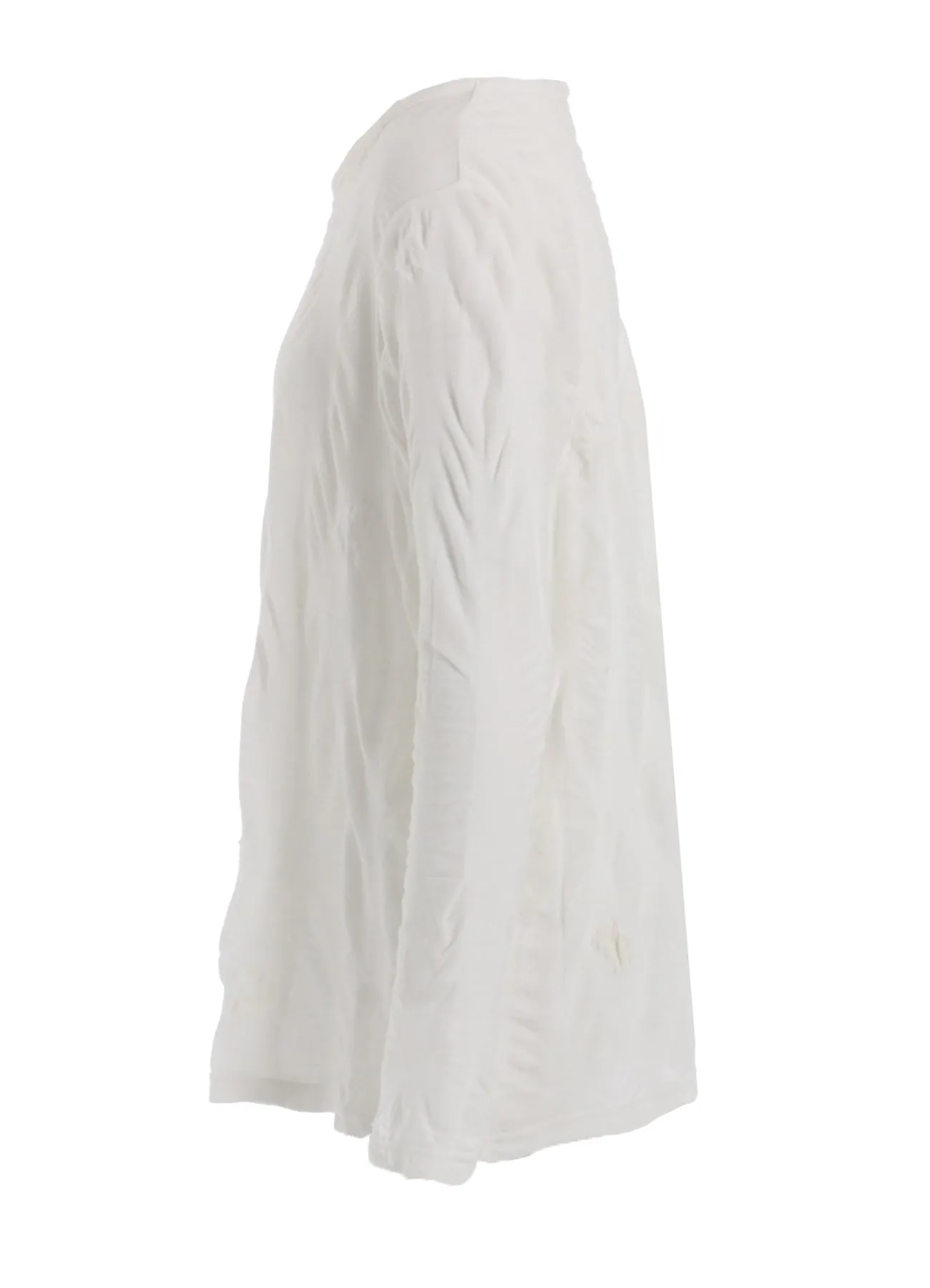 SQUARE CUT JQ ROUND NECK FLARE LONG SLEEVE sold by Yohji Yamamoto product image thumbnail 3