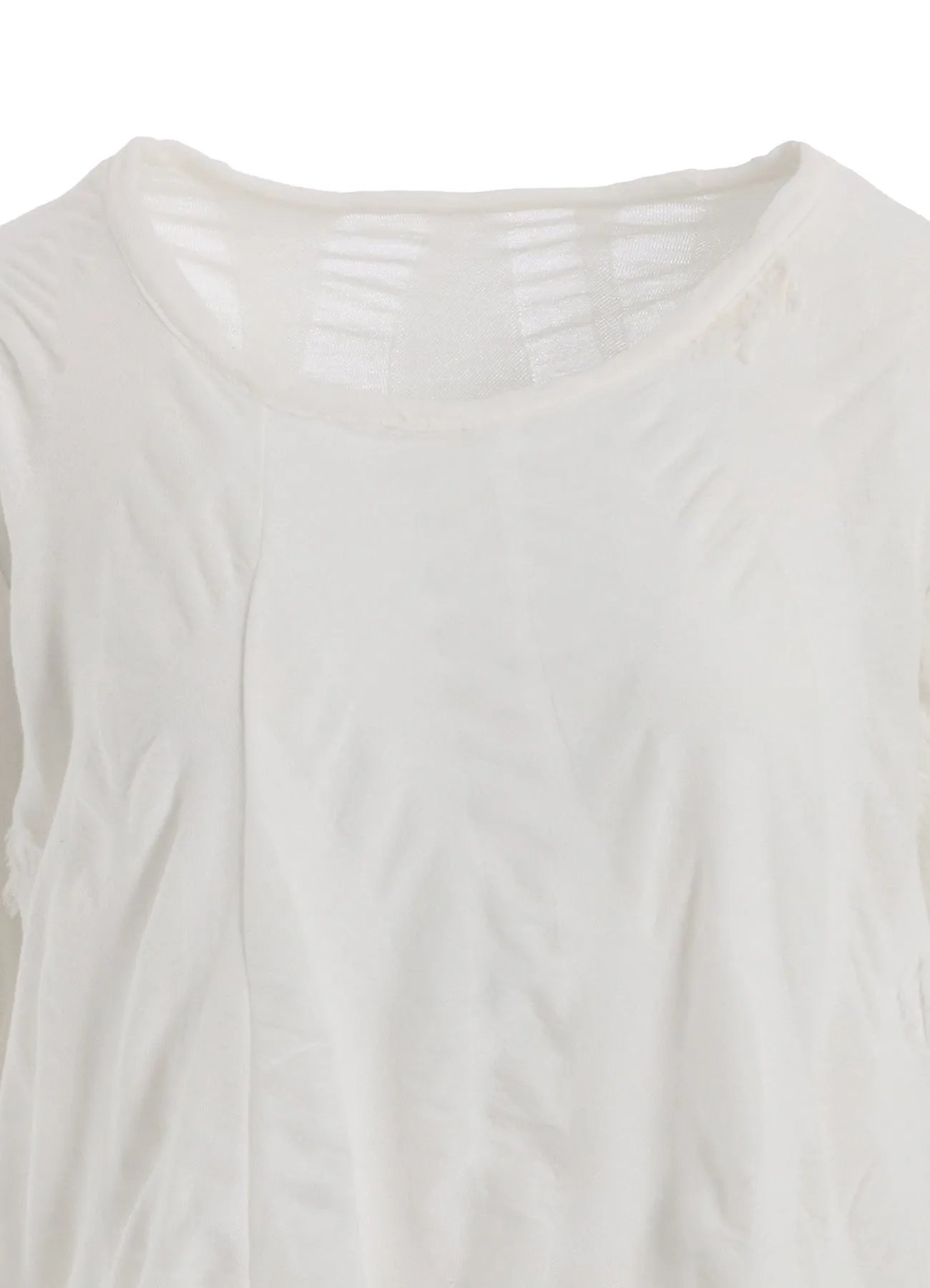 SQUARE CUT JQ ROUND NECK FLARE LONG SLEEVE sold by Yohji Yamamoto product image thumbnail 5