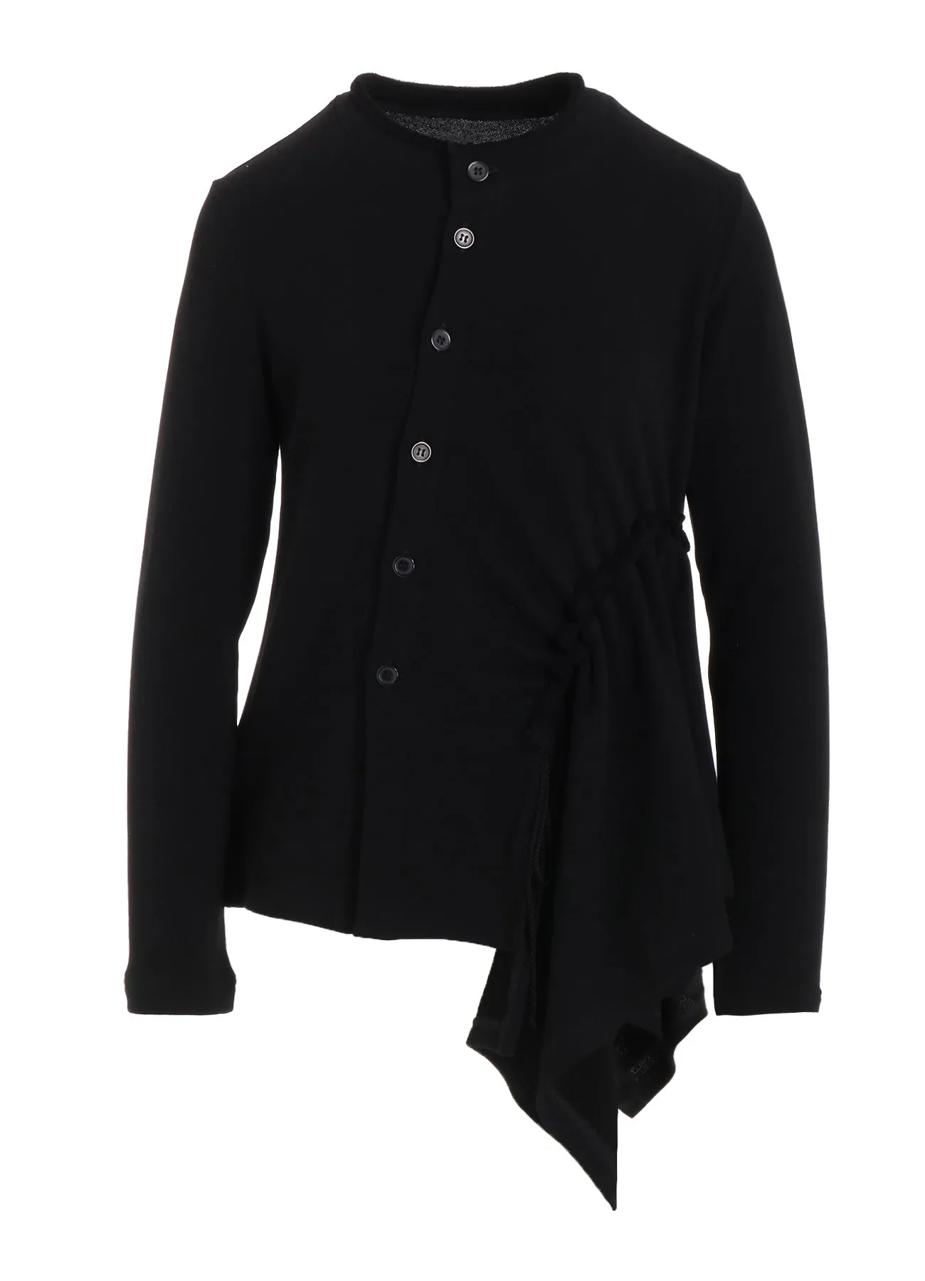 GAUZE FLEECE RIGHT SIDE FITTED DIAGONAL CARDIGAN sold by Yohji Yamamoto product image thumbnail 2