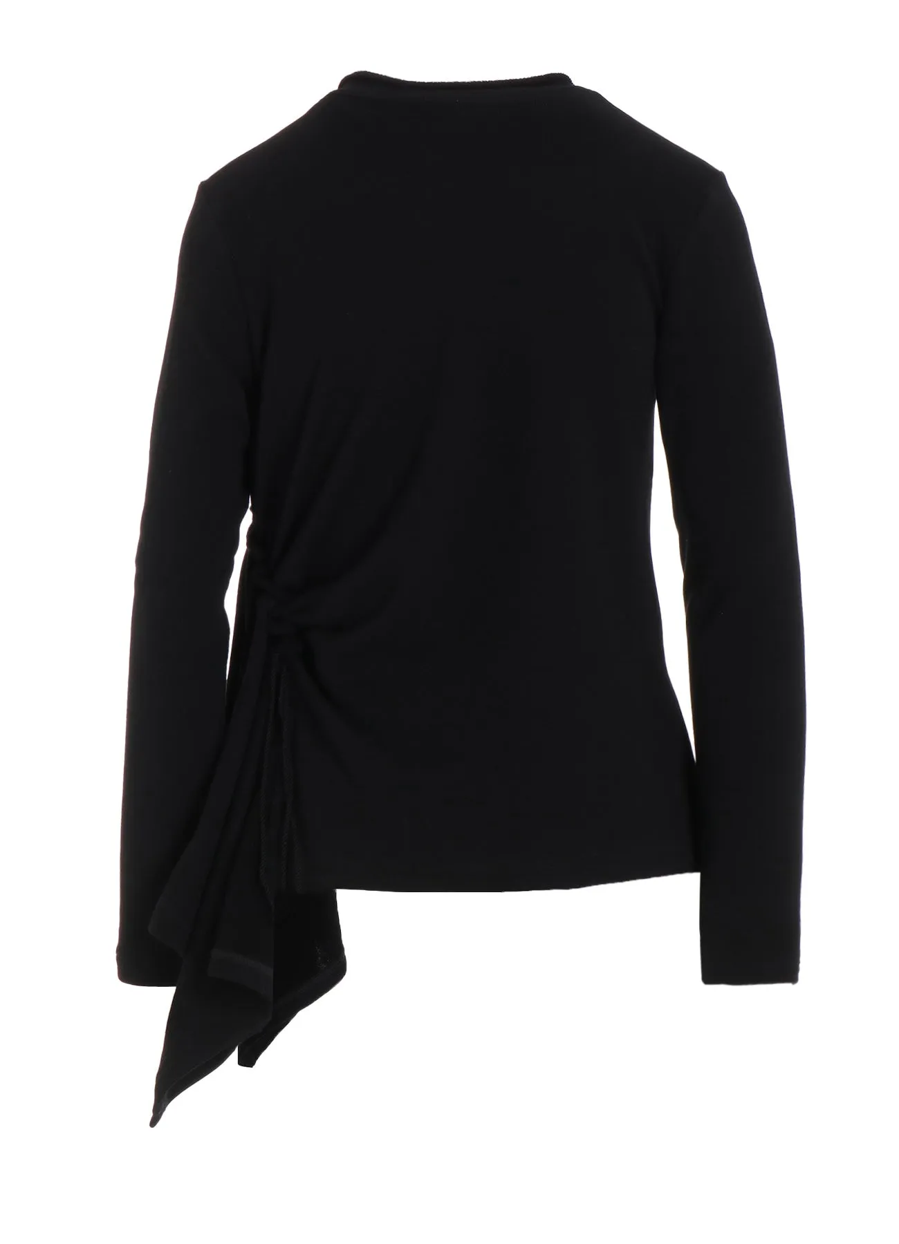 GAUZE FLEECE RIGHT SIDE FITTED DIAGONAL CARDIGAN sold by Yohji Yamamoto product image thumbnail 3