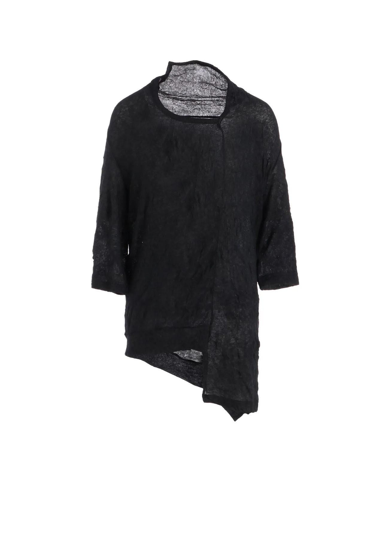 TUCK MILLING WRINKLE BACK DRAPE T sold by Yohji Yamamoto